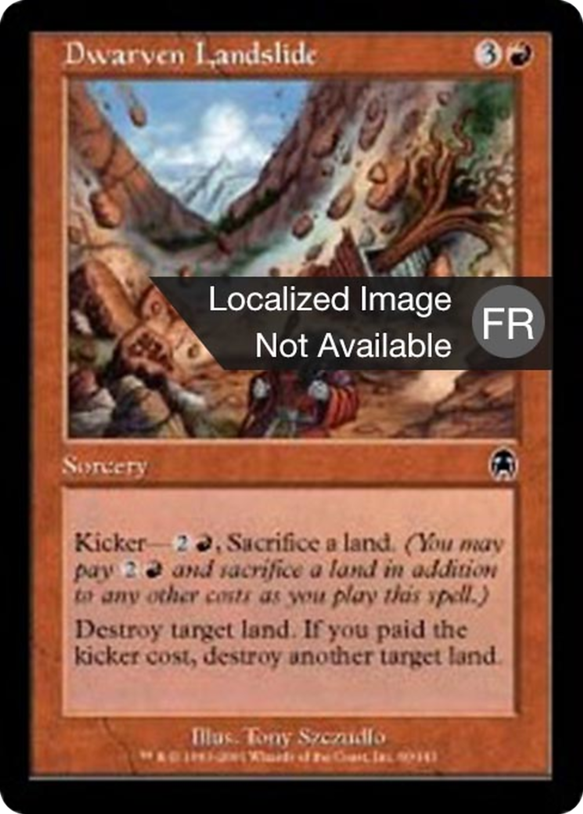 Éboulement des nains — Apocalypse — Magic: The Gathering