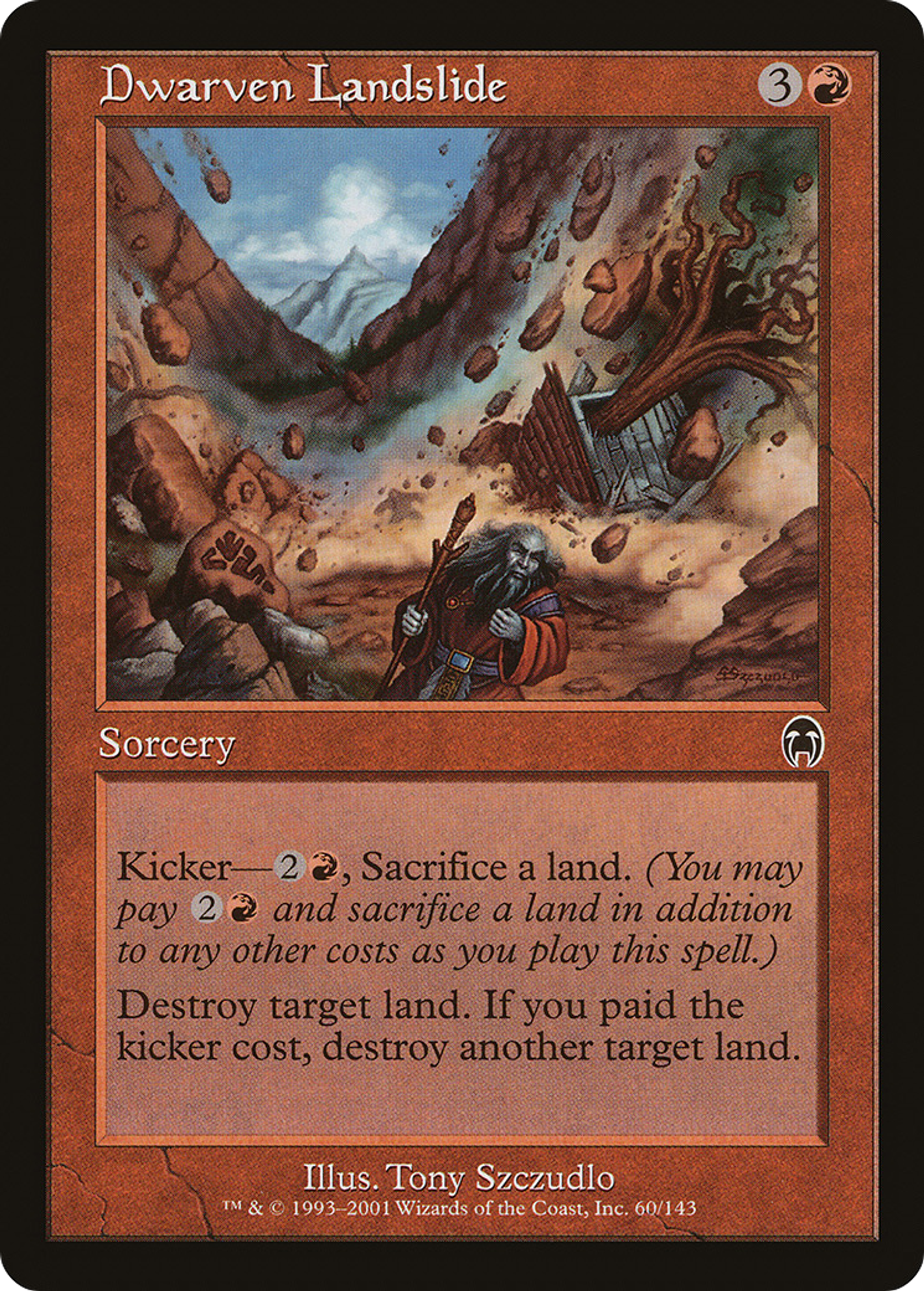 Éboulement des nains — Apocalypse — Magic: The Gathering