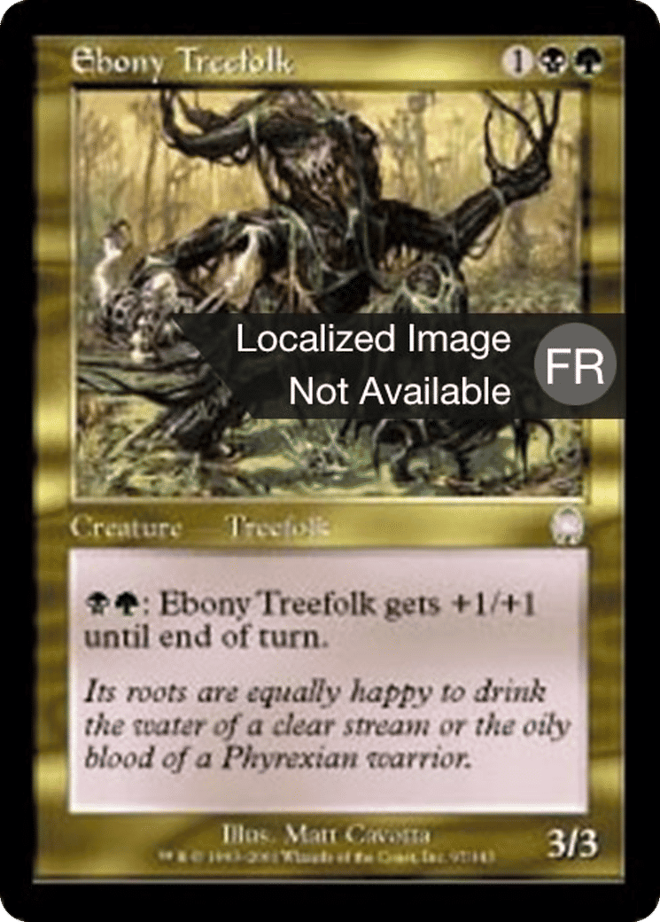 Sylvin d'ébène — Apocalypse — Magic: The Gathering