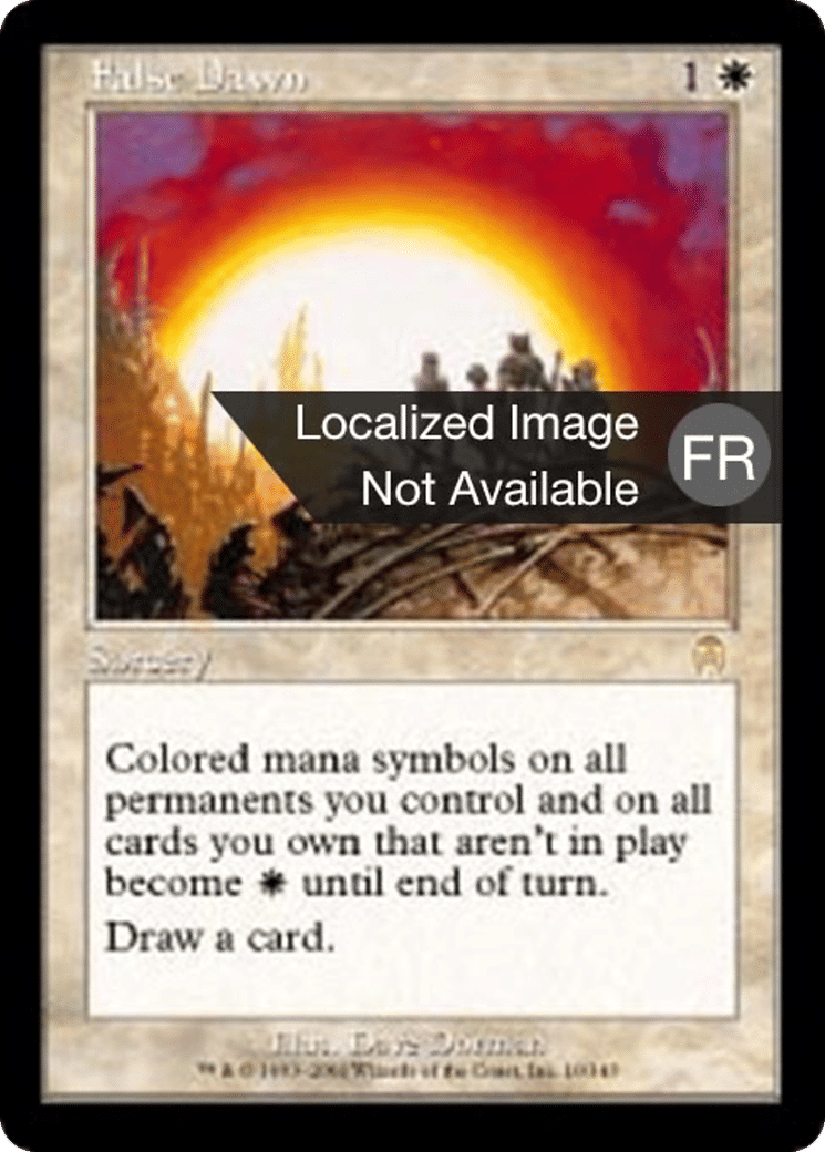 Aube trompeuse — Apocalypse — Magic: The Gathering