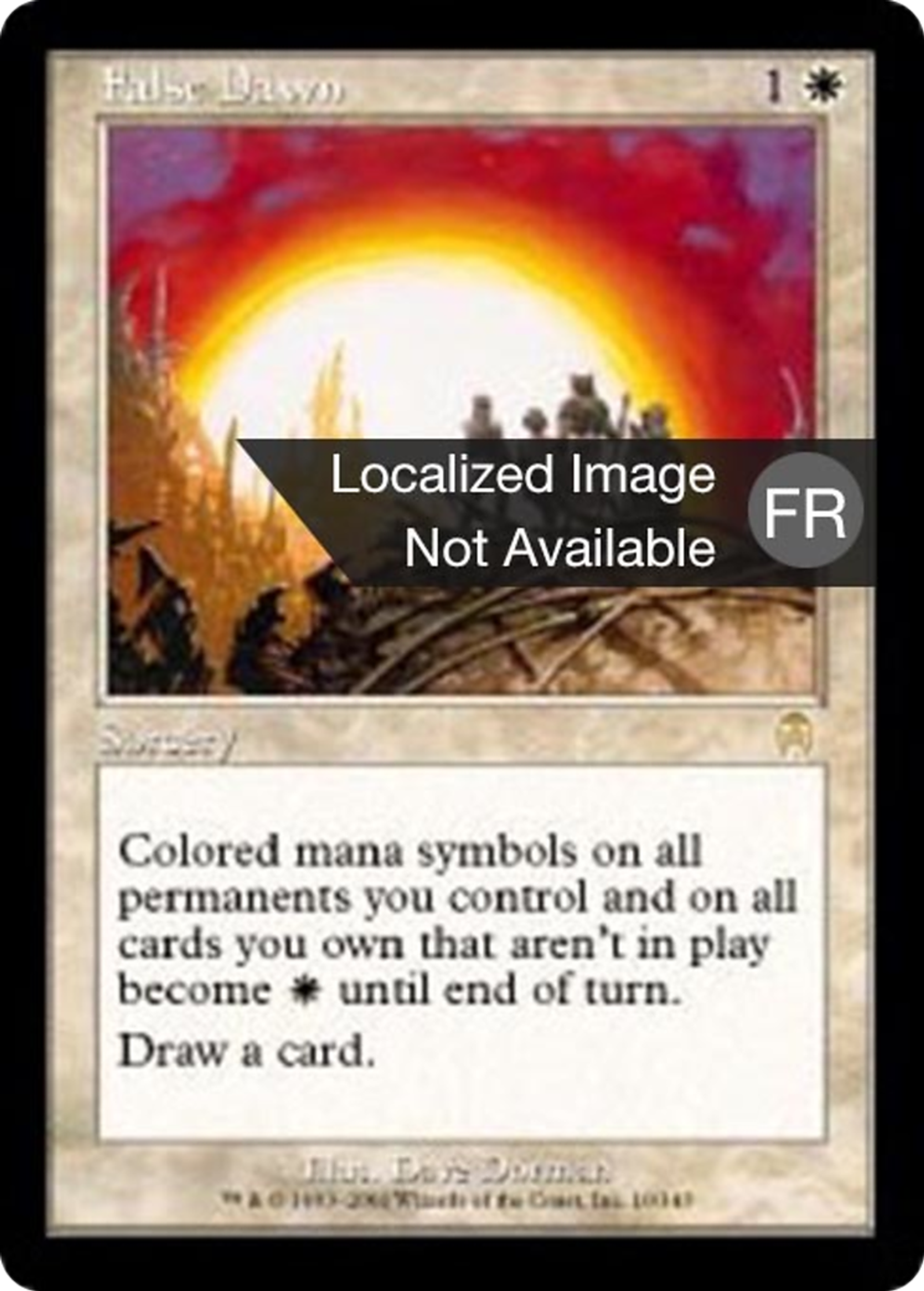 Aube trompeuse — Apocalypse — Magic: The Gathering