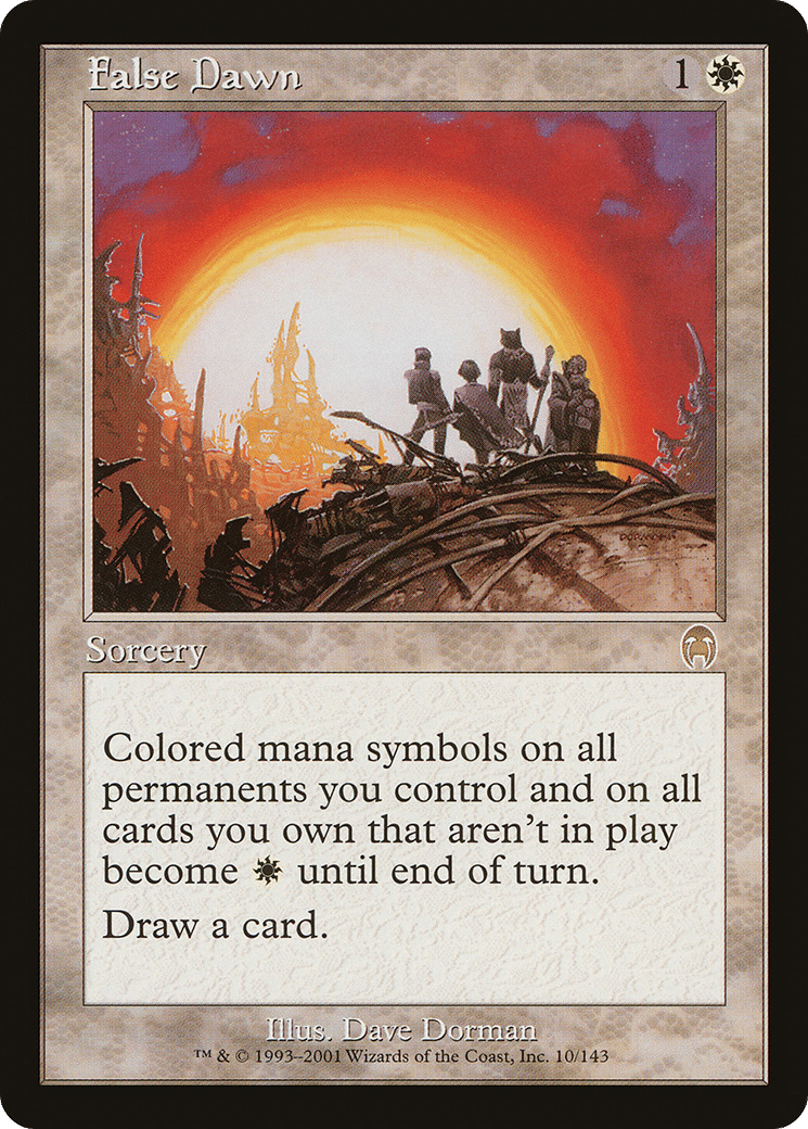 Aube trompeuse — Apocalypse — Magic: The Gathering
