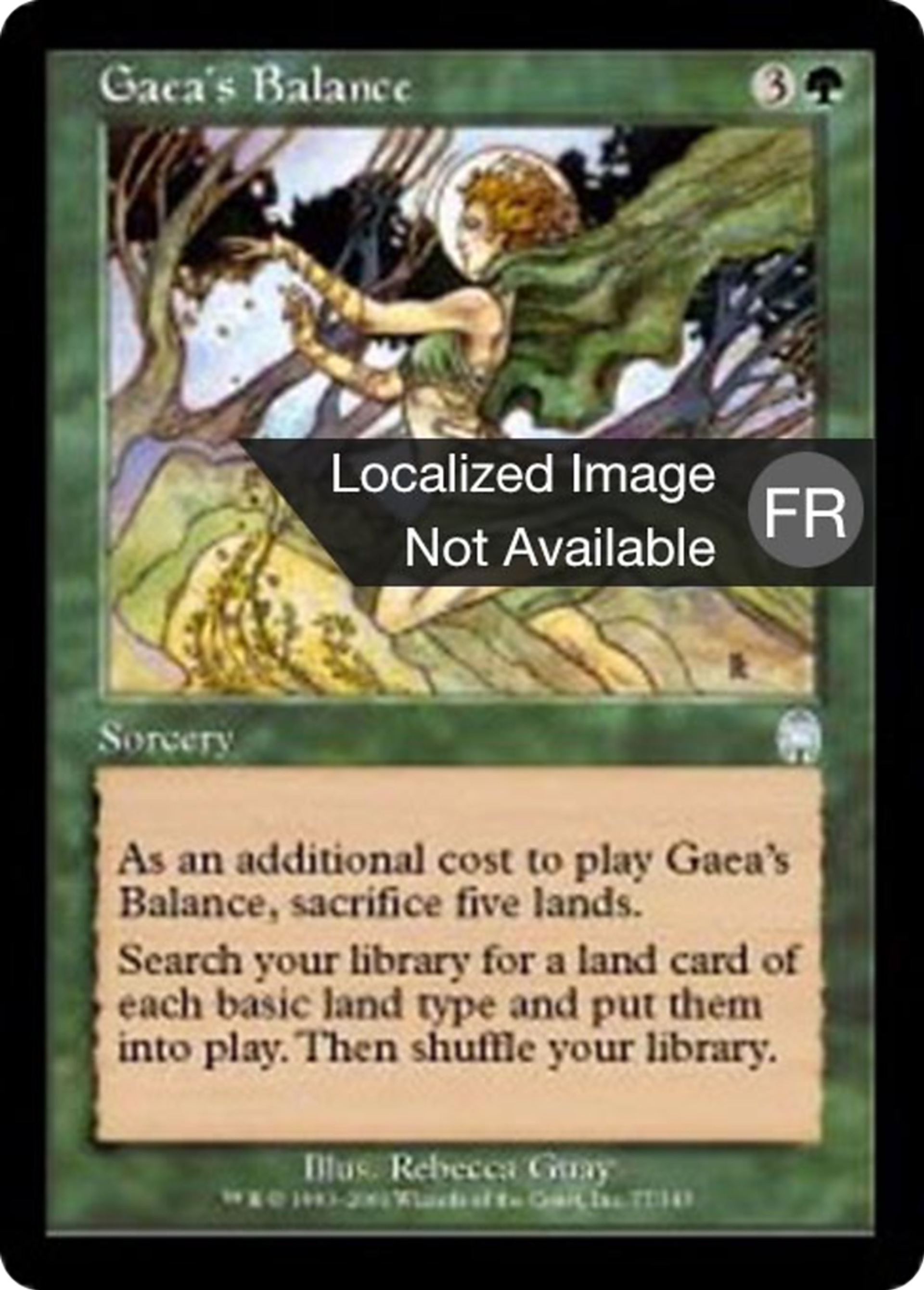 Balance selon Gaia — Apocalypse — Magic: The Gathering