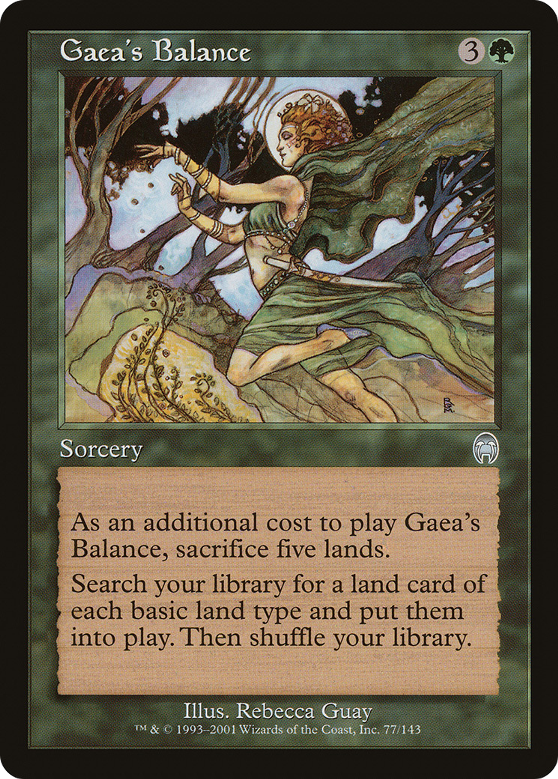 Balance selon Gaia — Apocalypse — Magic: The Gathering