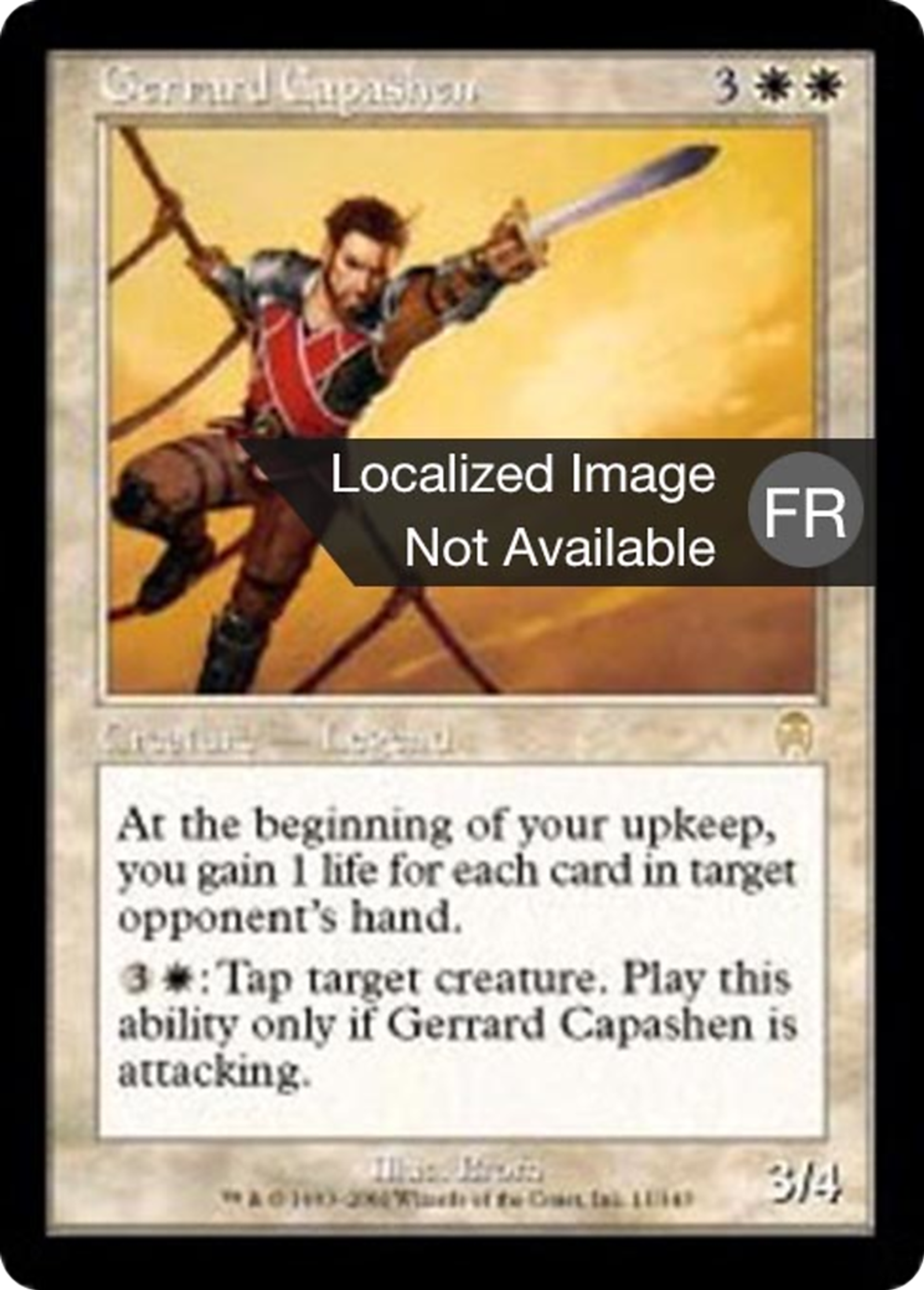 Gerrard Capashen — Apocalypse — Magic: The Gathering