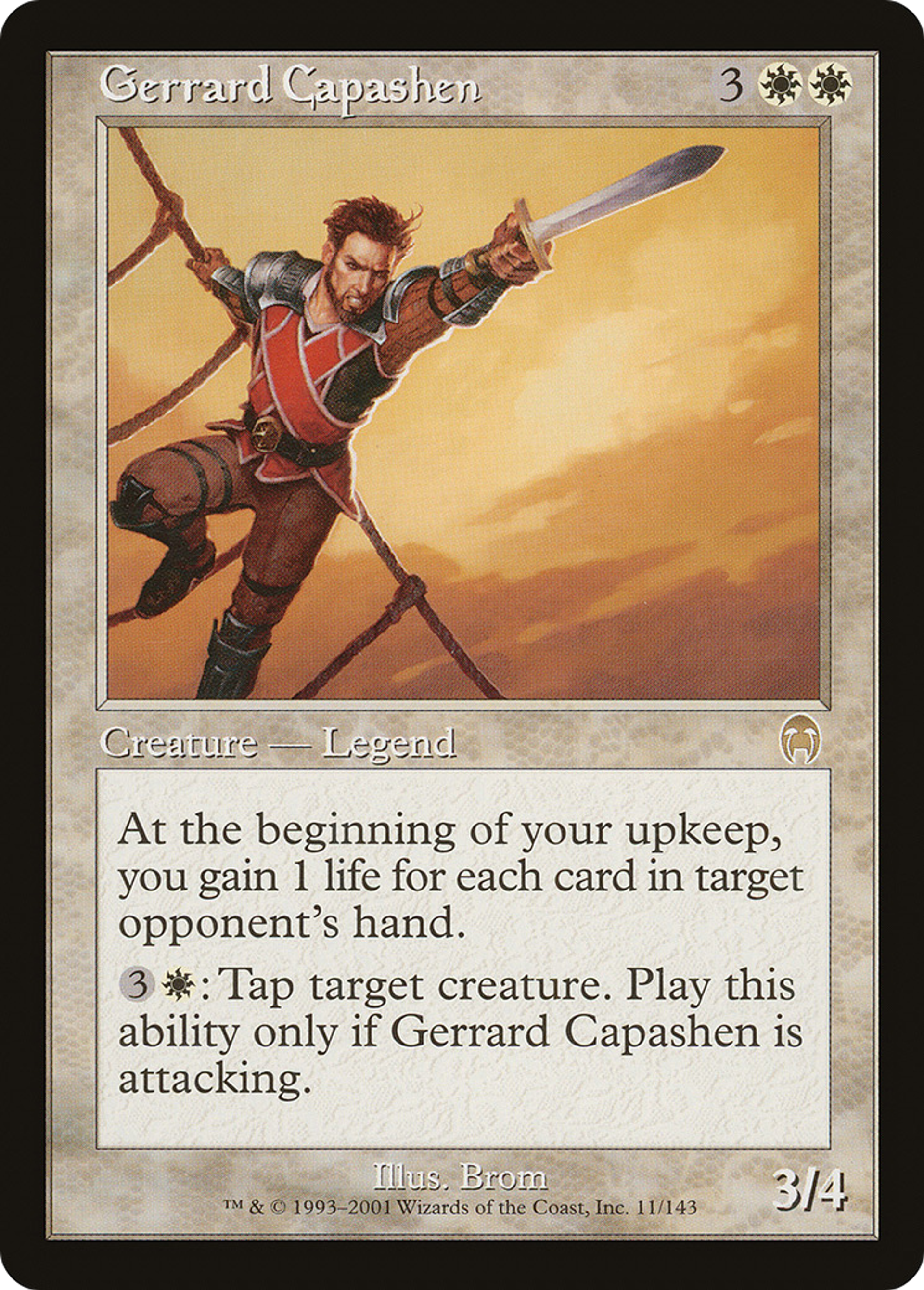 Gerrard Capashen — Apocalypse — Magic: The Gathering