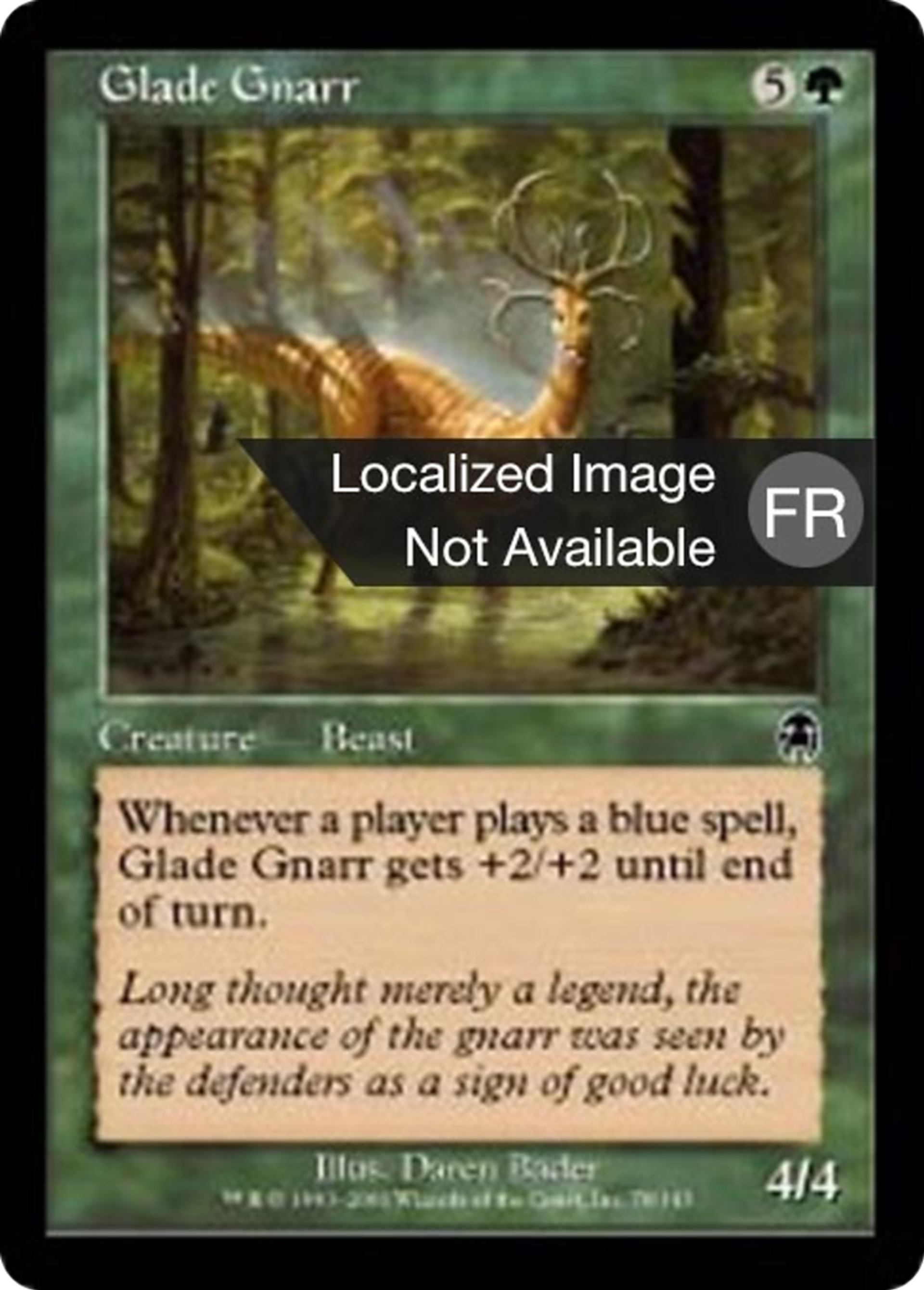 Gnarr des clairières — Apocalypse — Magic: The Gathering