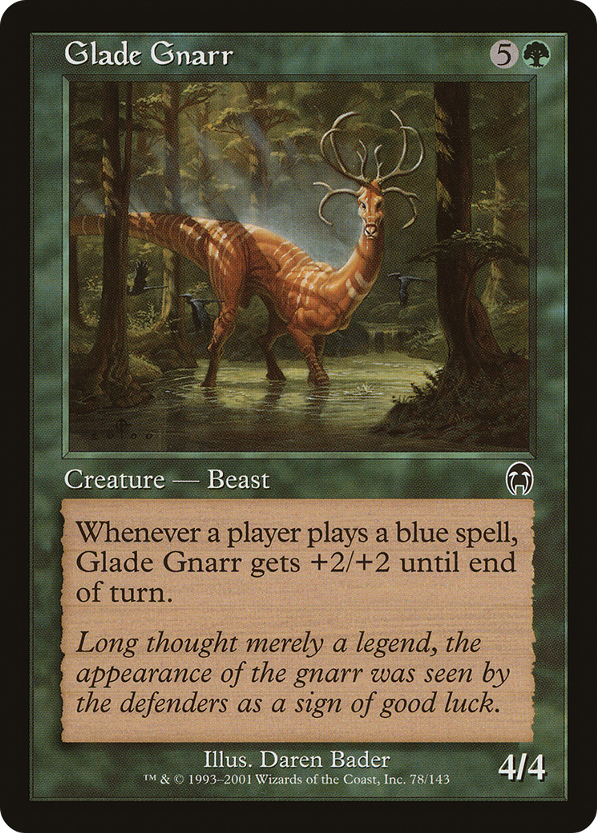 Gnarr des clairières — Apocalypse — Magic: The Gathering