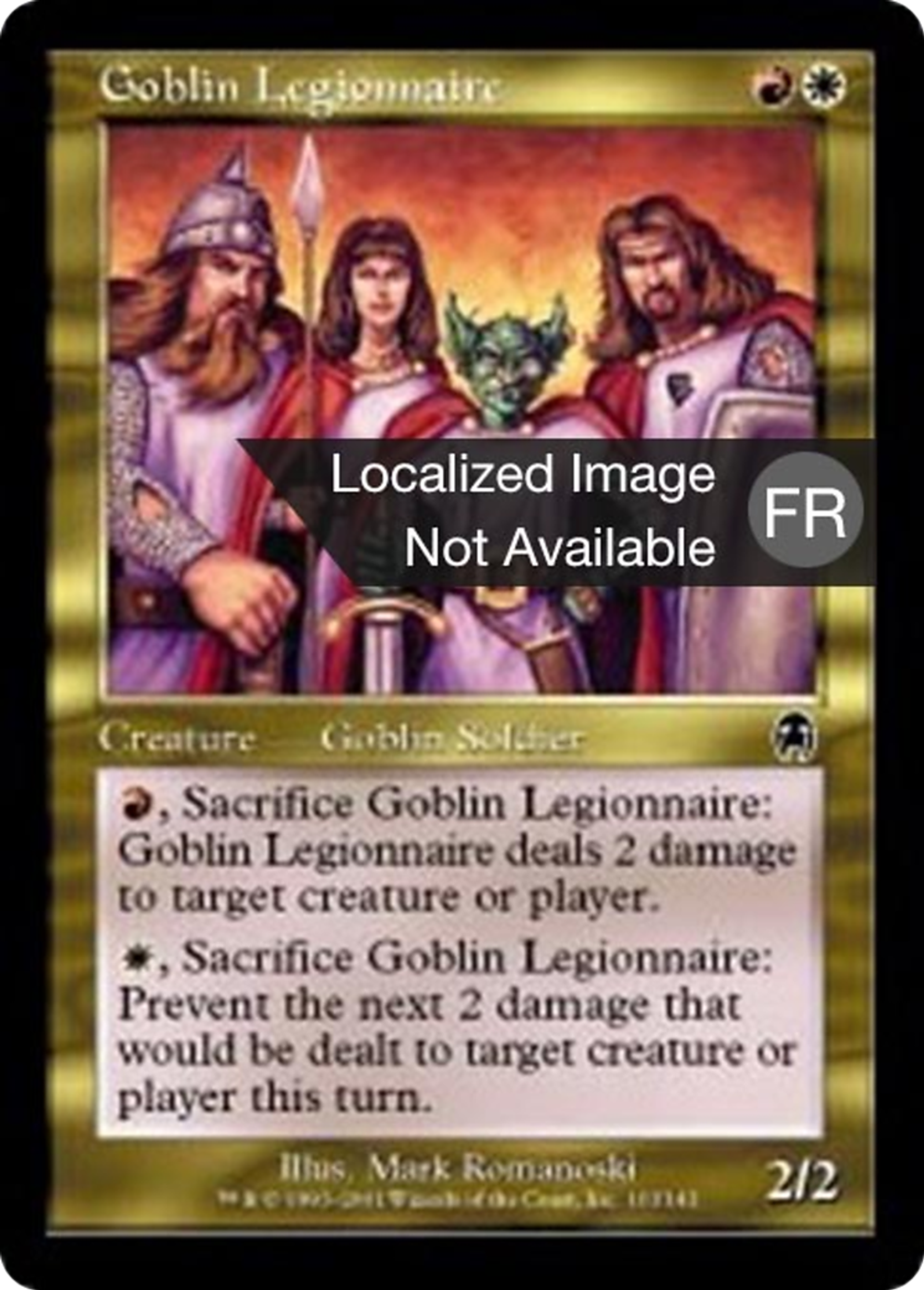 Légionnaire gobelin — Apocalypse — Magic: The Gathering
