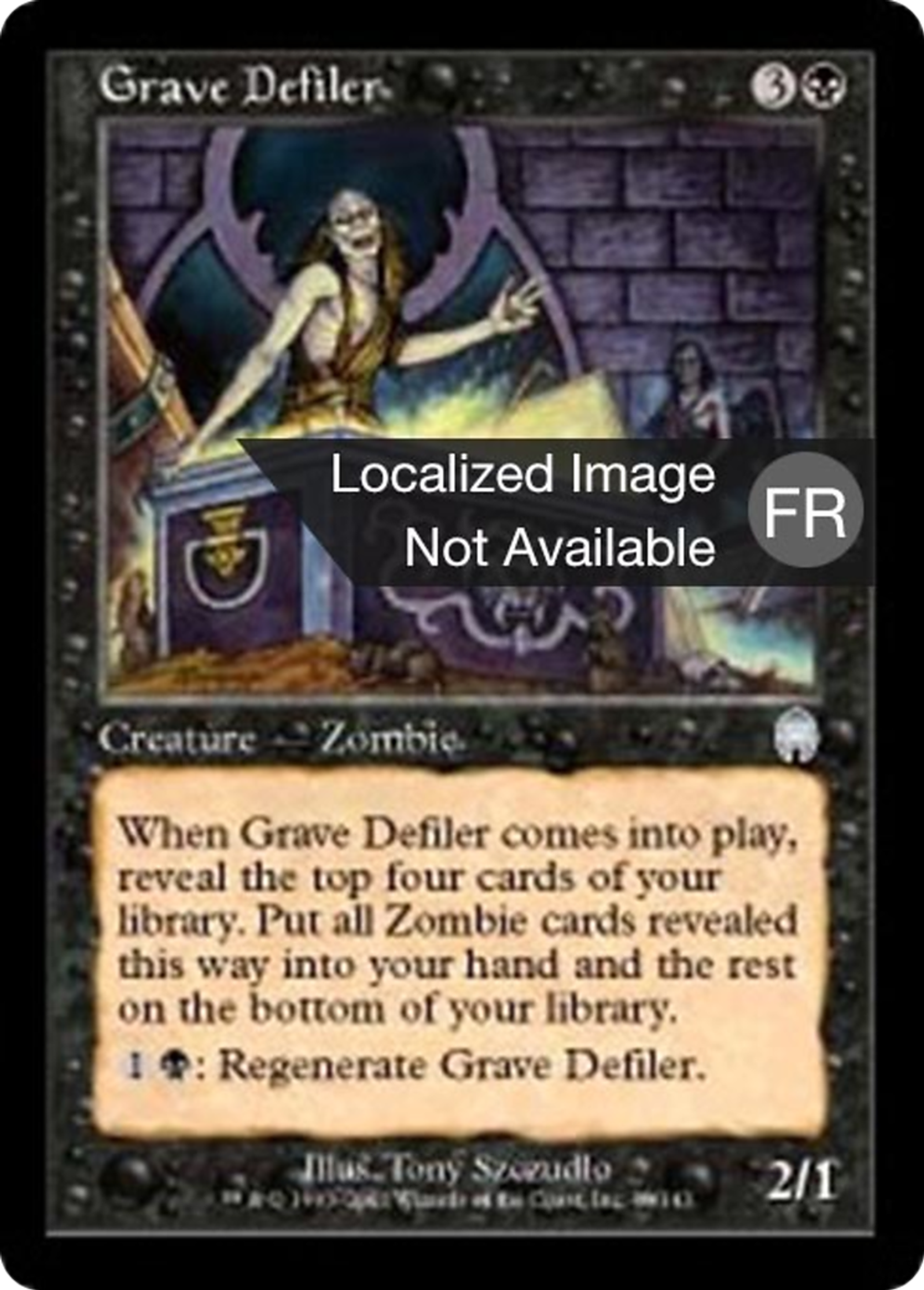 Contaminateur des tombes — Apocalypse — Magic: The Gathering