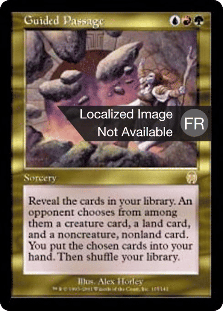 Passage guidé — Apocalypse — Magic: The Gathering