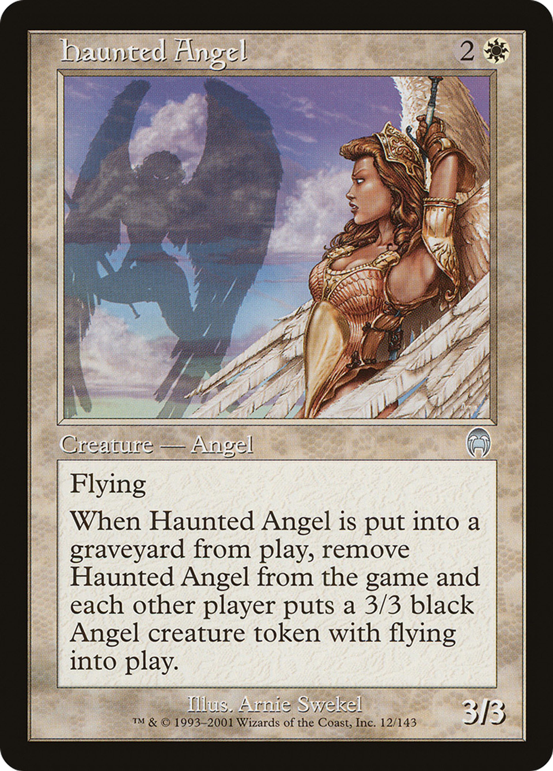 Ange hantée — Apocalypse — Magic: The Gathering