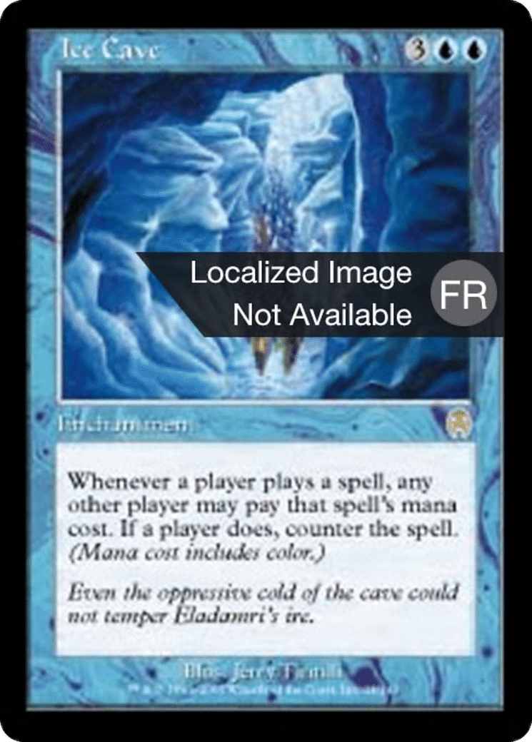 Caverne glaciaire — Apocalypse — Magic: The Gathering