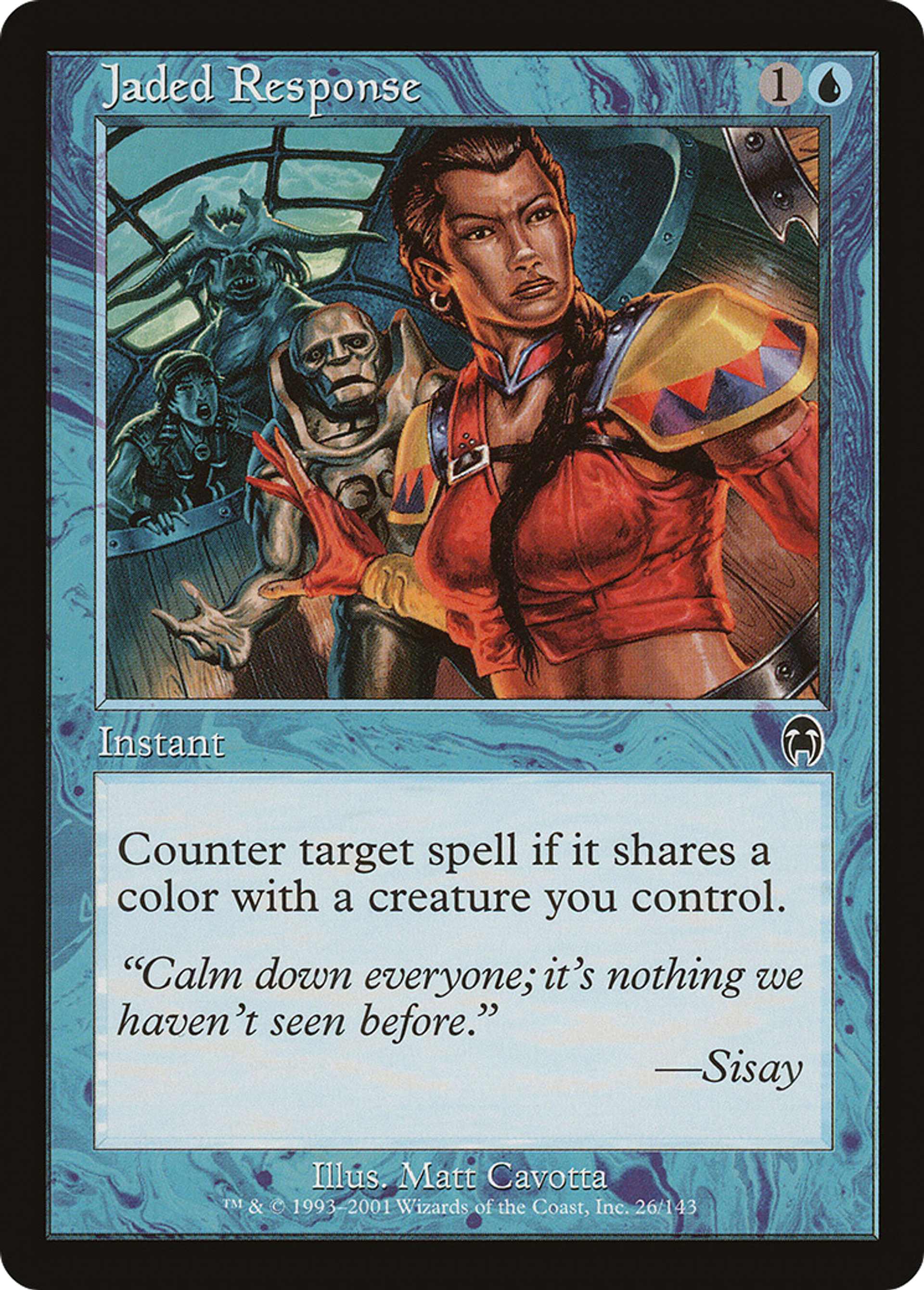 Réponse excédée — Apocalypse — Magic: The Gathering