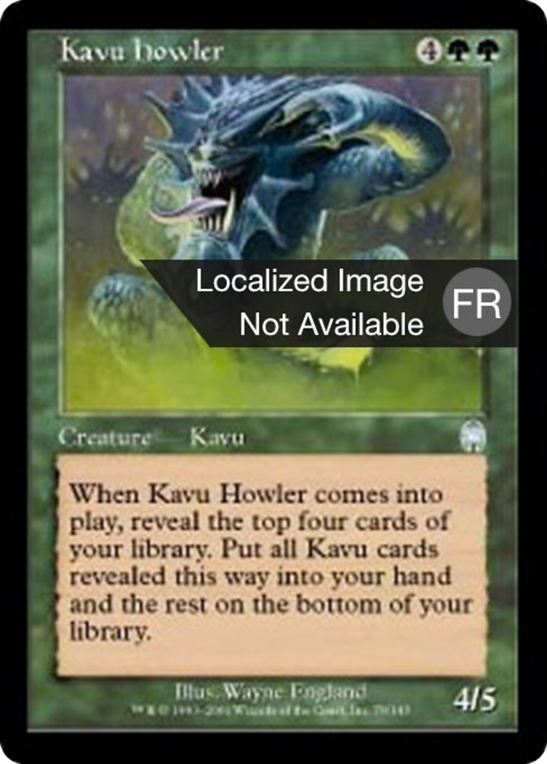 Kavru hurleur — Apocalypse — Magic: The Gathering