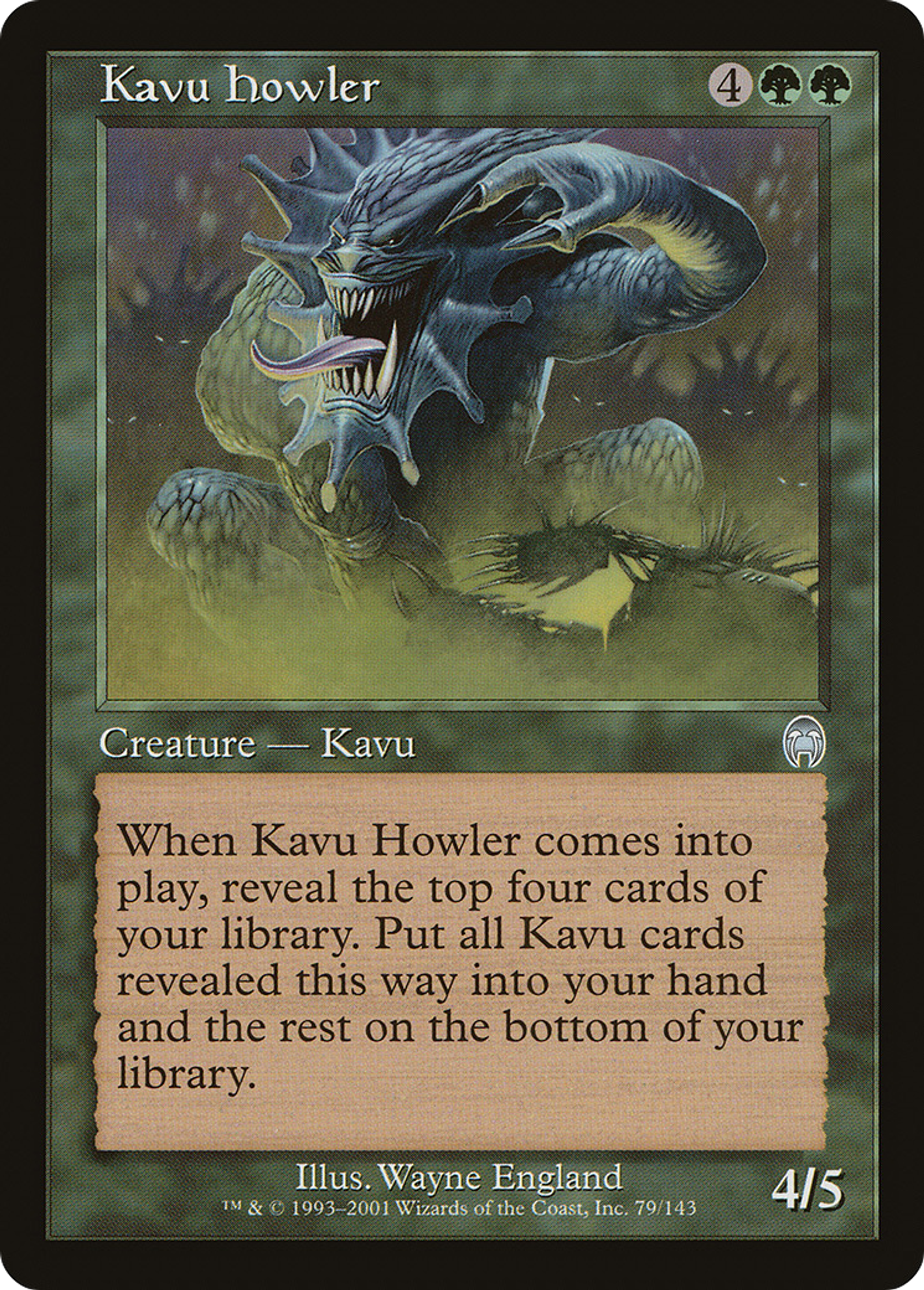 Kavru hurleur — Apocalypse — Magic: The Gathering