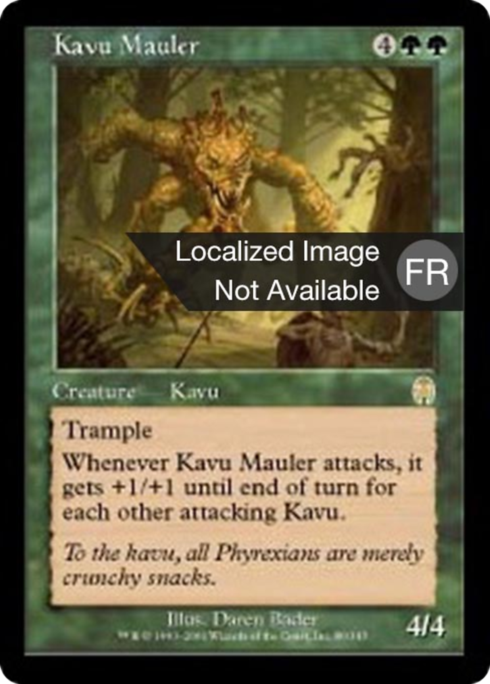 Kavru lacérateur — Apocalypse — Magic: The Gathering