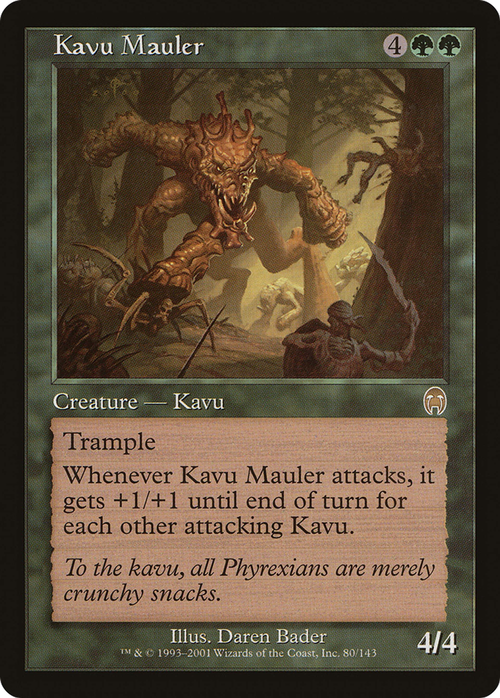 Kavru lacérateur — Apocalypse — Magic: The Gathering