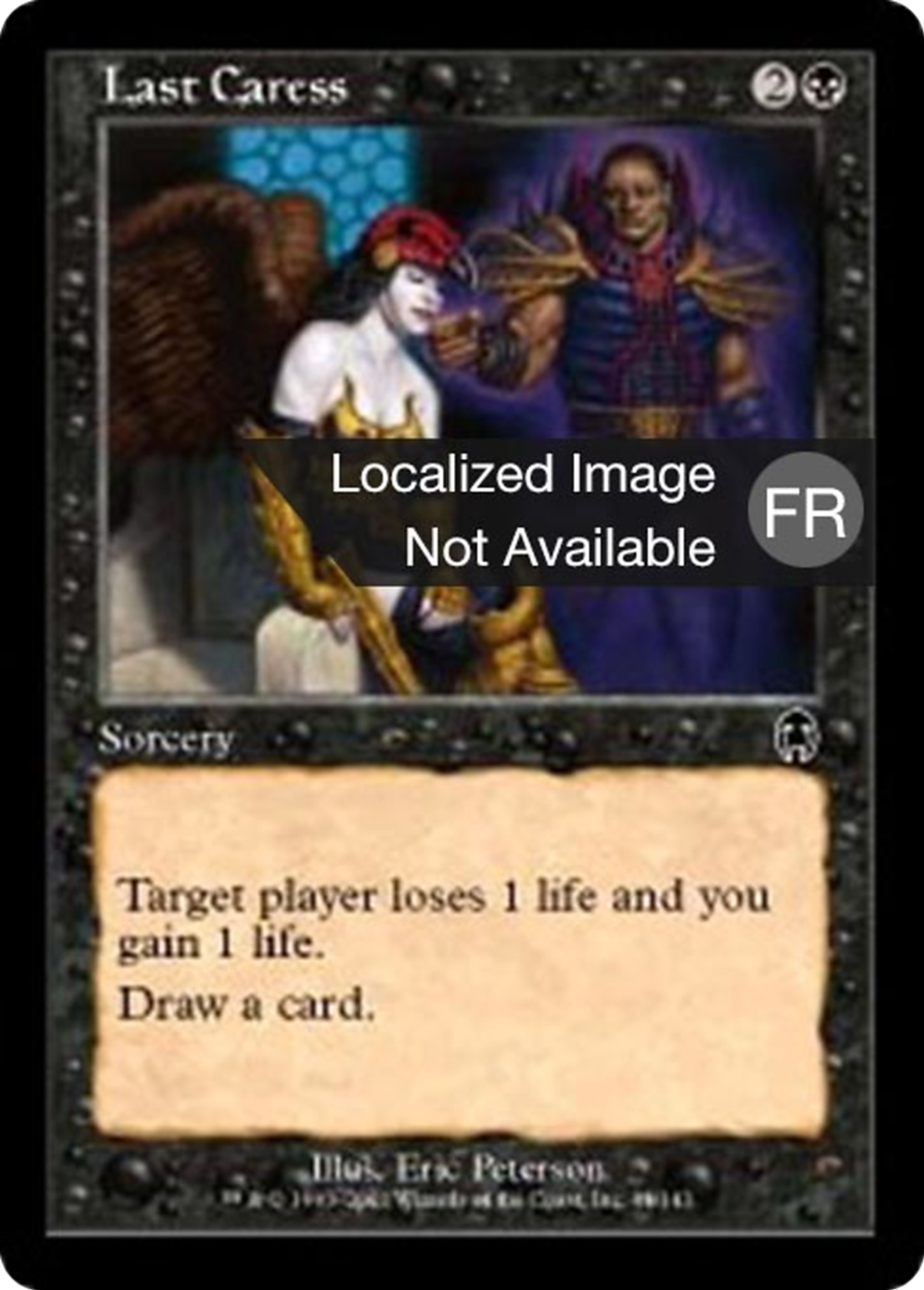 Dernière caresse — Apocalypse — Magic: The Gathering