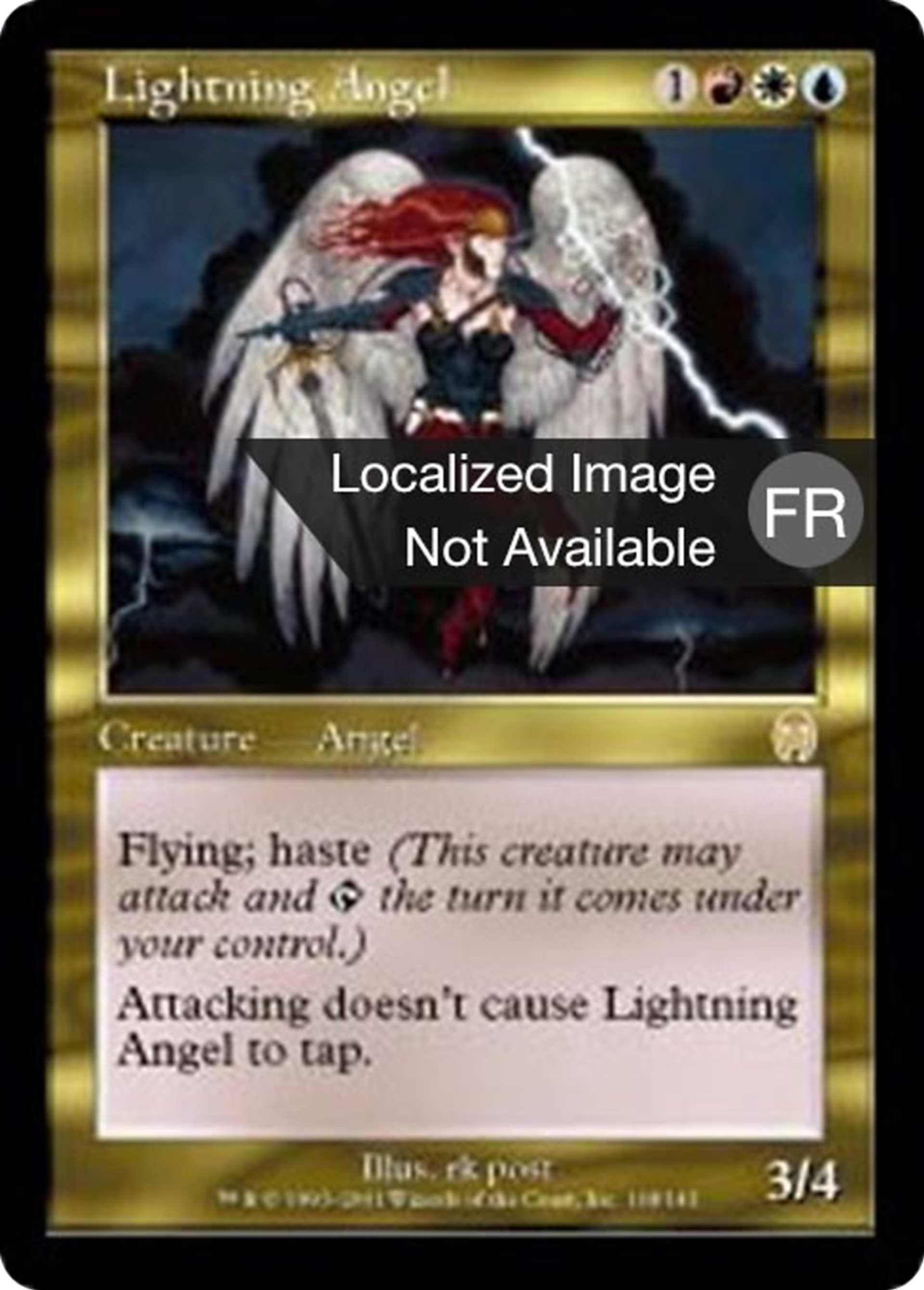 Ange d'éclair — Apocalypse — Magic: The Gathering