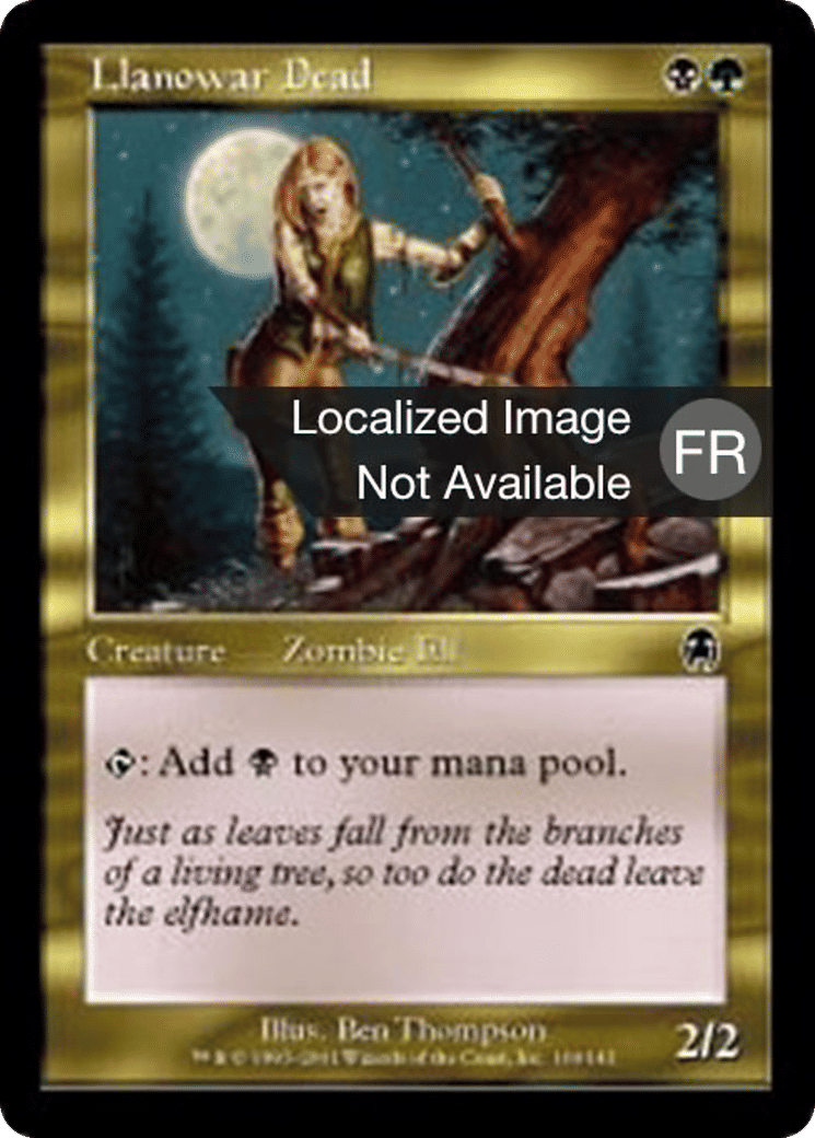 Morts de Llanowar — Apocalypse — Magic: The Gathering