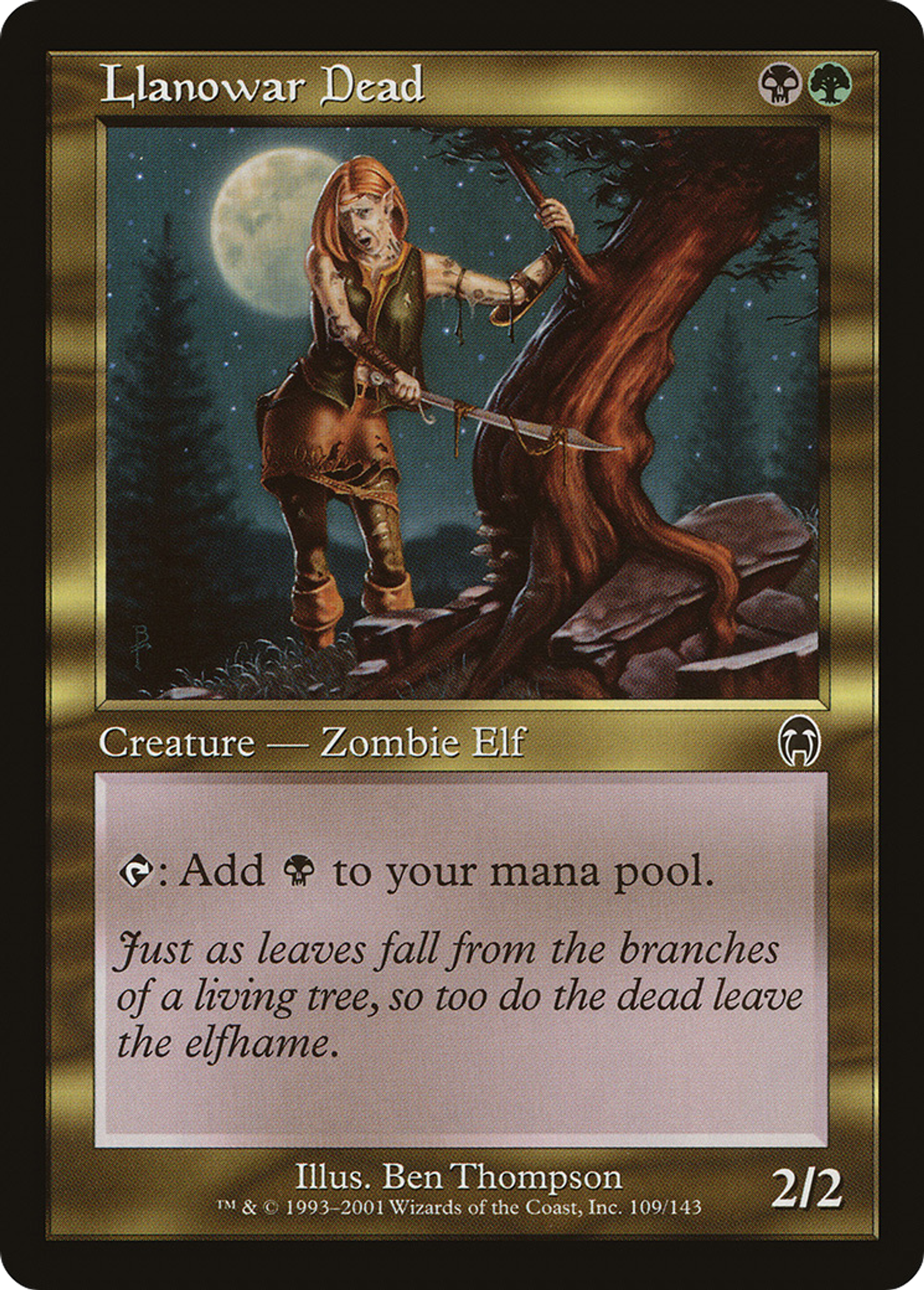 Morts de Llanowar — Apocalypse — Magic: The Gathering
