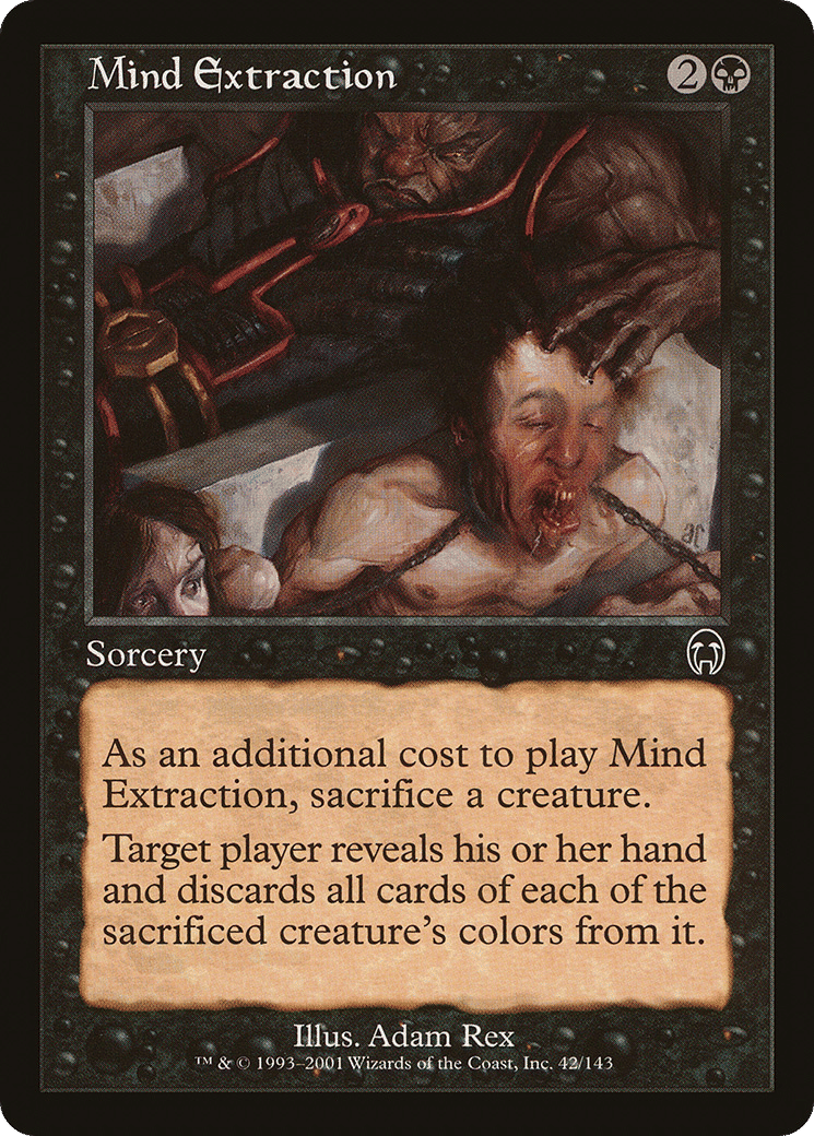 Extraction cérébrale — Apocalypse — Magic: The Gathering