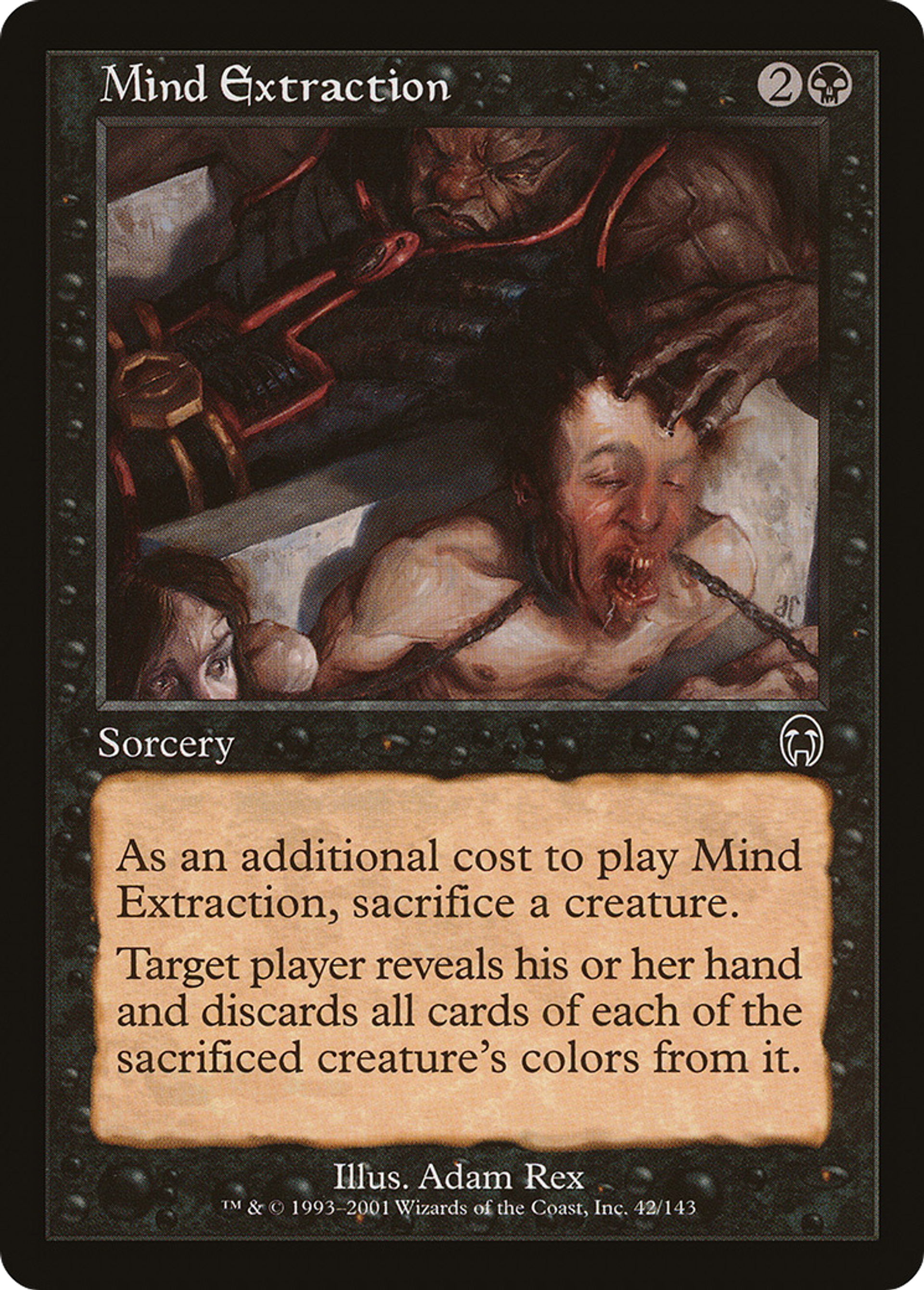 Extraction cérébrale — Apocalypse — Magic: The Gathering