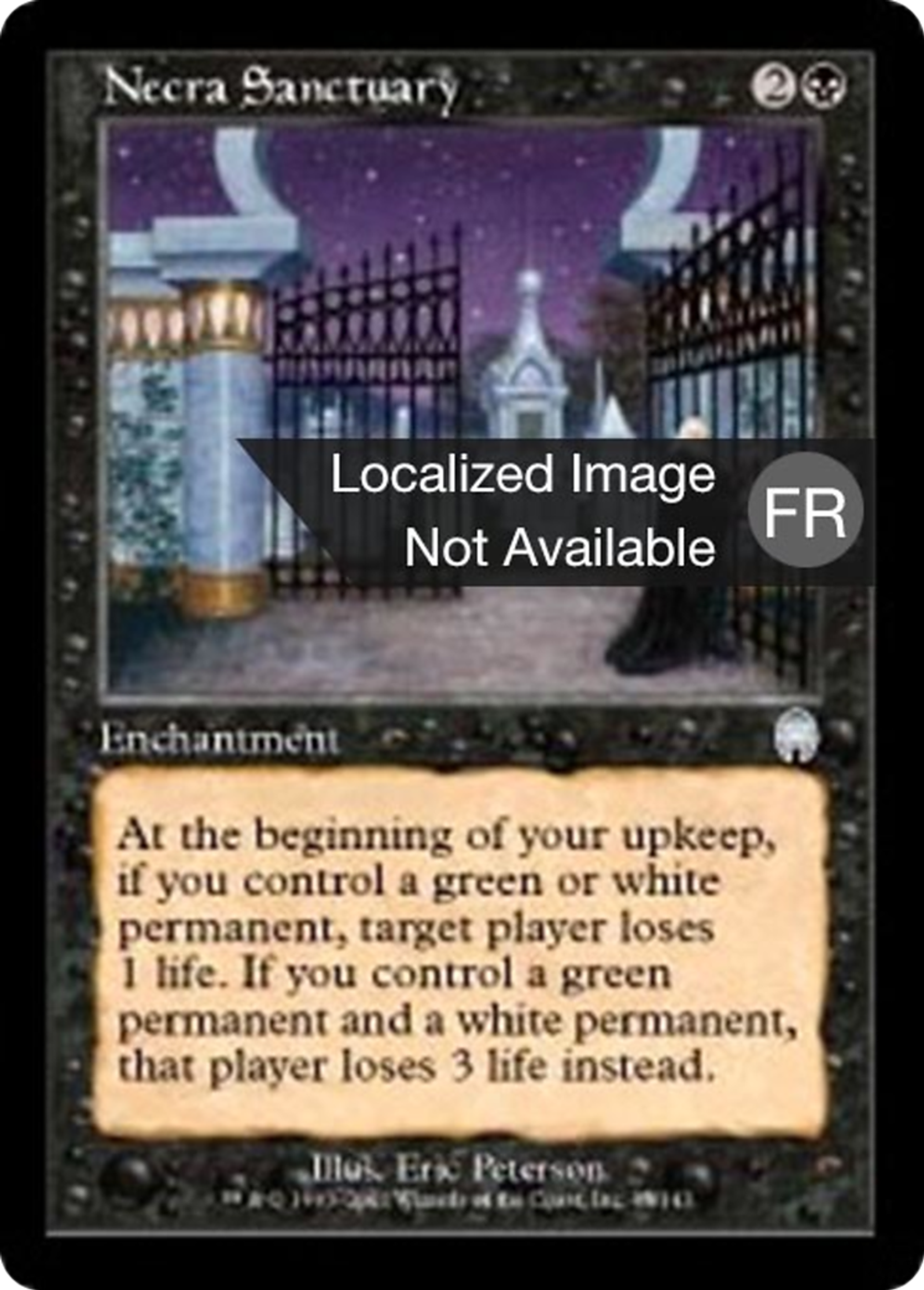 Sanctuaire nécraïste — Apocalypse — Magic: The Gathering