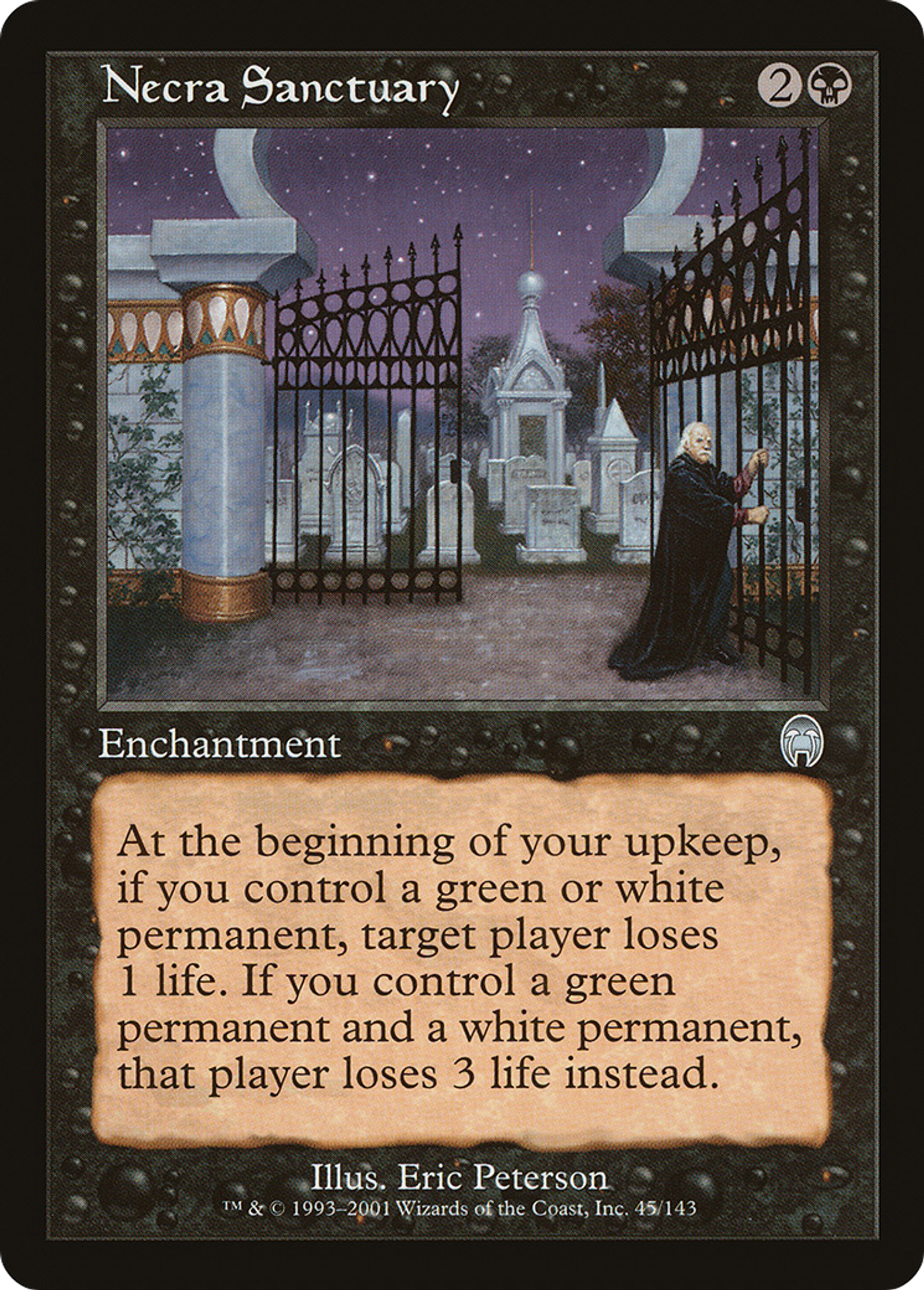 Sanctuaire nécraïste — Apocalypse — Magic: The Gathering