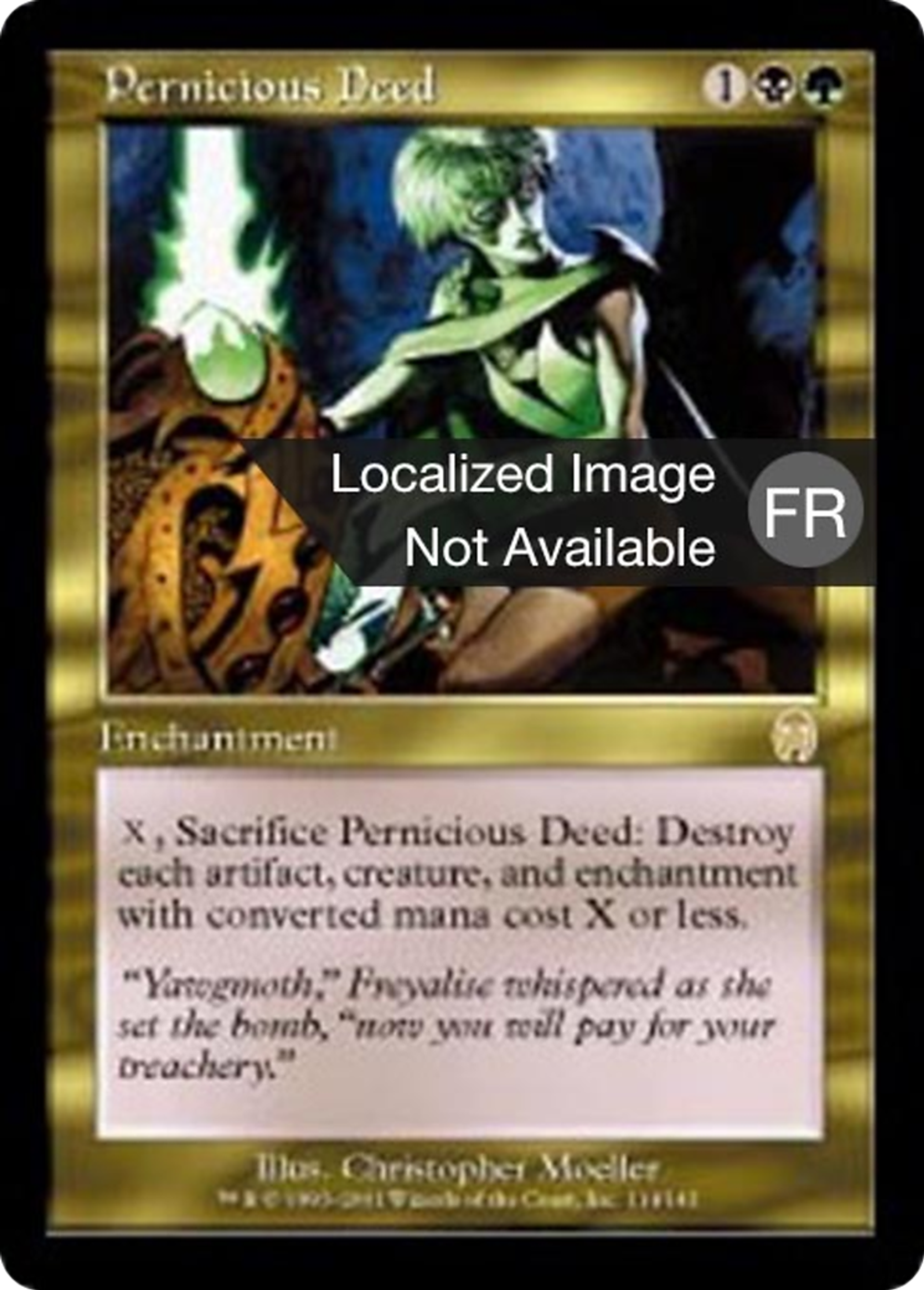 Action pernicieuse — Apocalypse — Magic: The Gathering