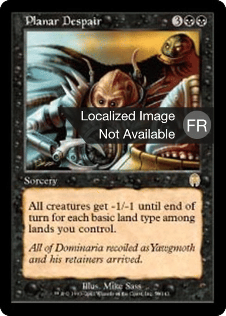 Désespoir planaire — Apocalypse — Magic: The Gathering