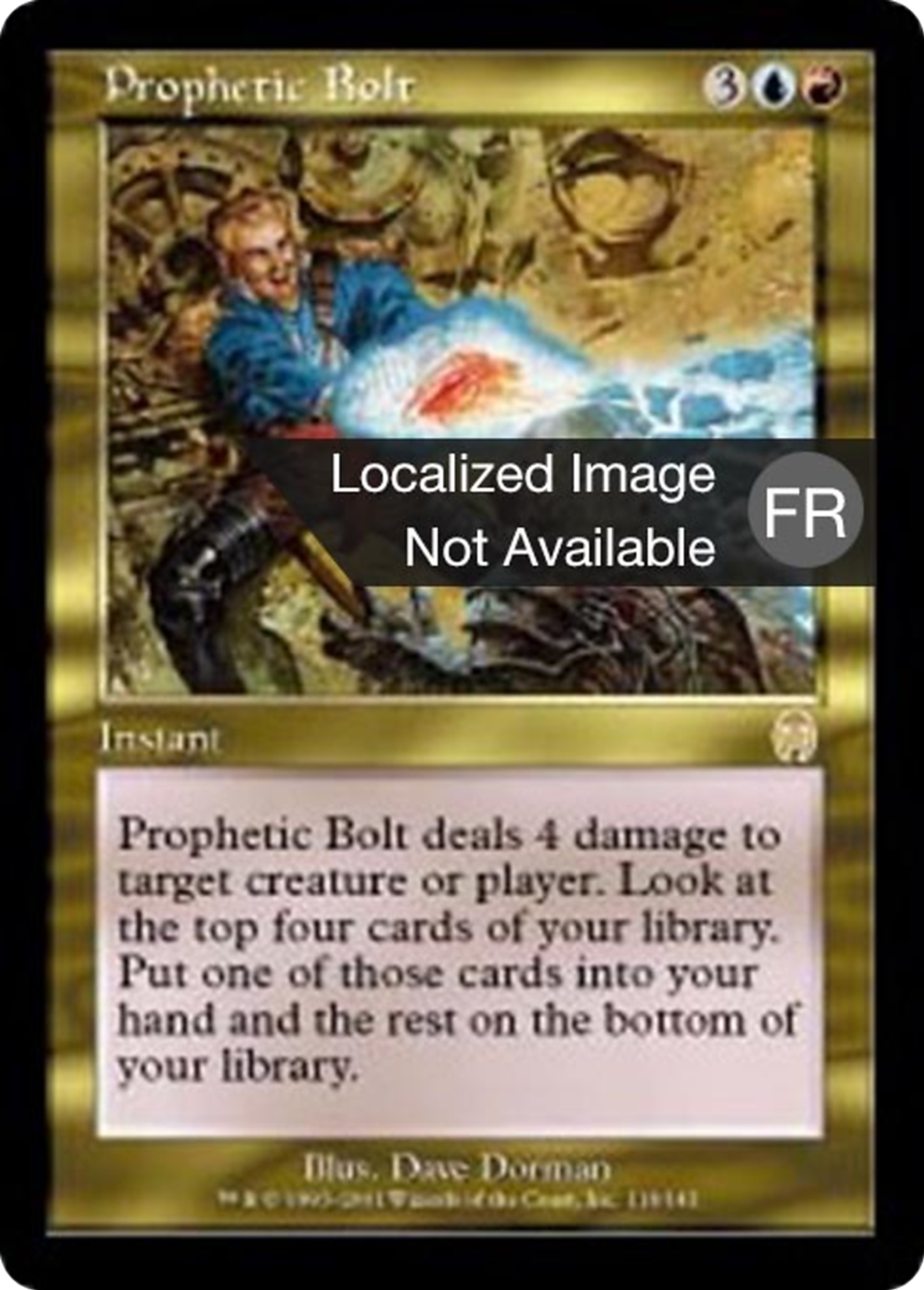 Éclair prophétique — Apocalypse — Magic: The Gathering