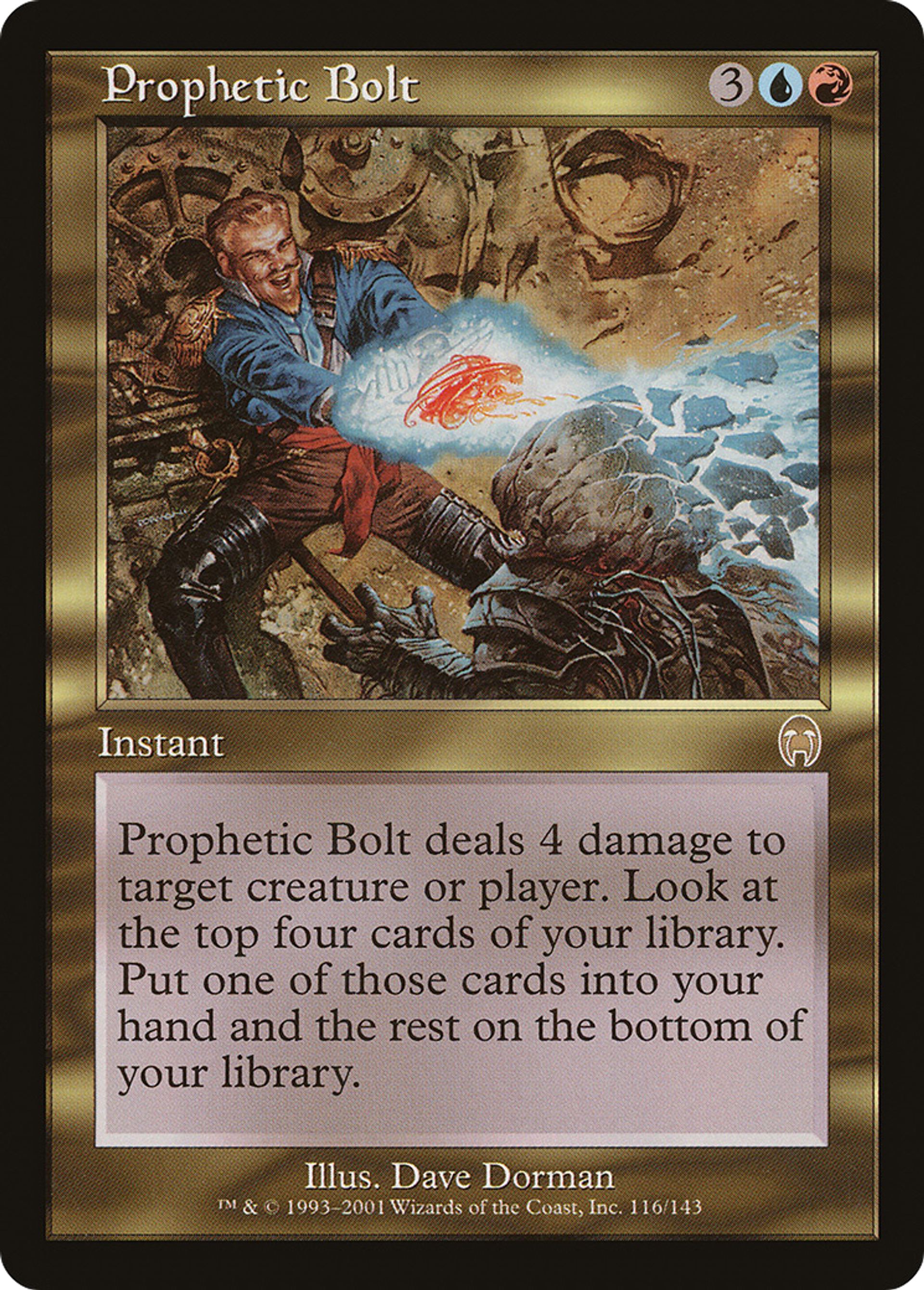 Éclair prophétique — Apocalypse — Magic: The Gathering