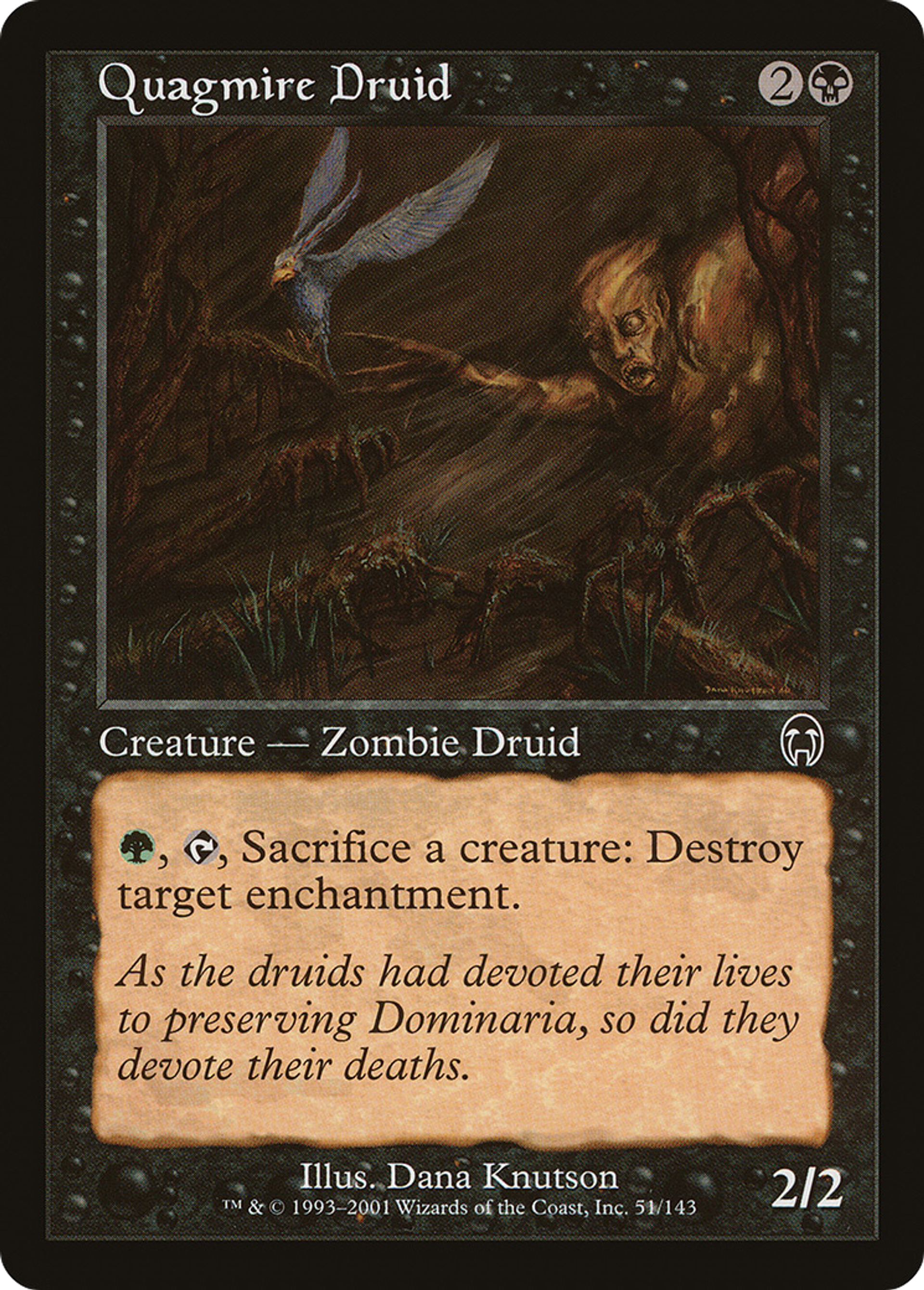 Druide des bourbiers — Apocalypse — Magic: The Gathering