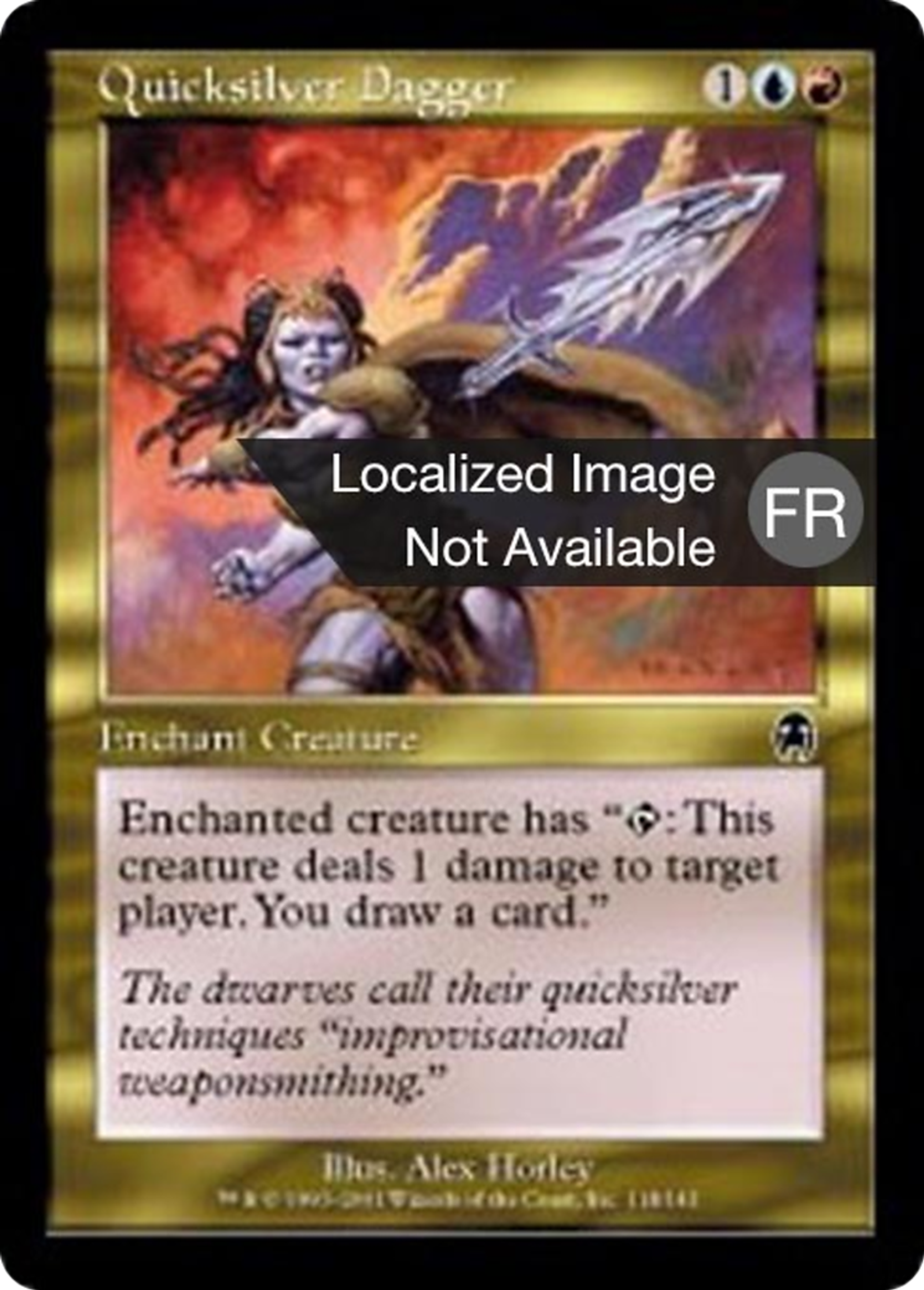 Dague de vif-argent — Apocalypse — Magic: The Gathering