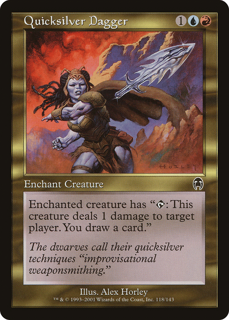 Quicksilver Dagger — Apocalypse — Magic: The Gathering