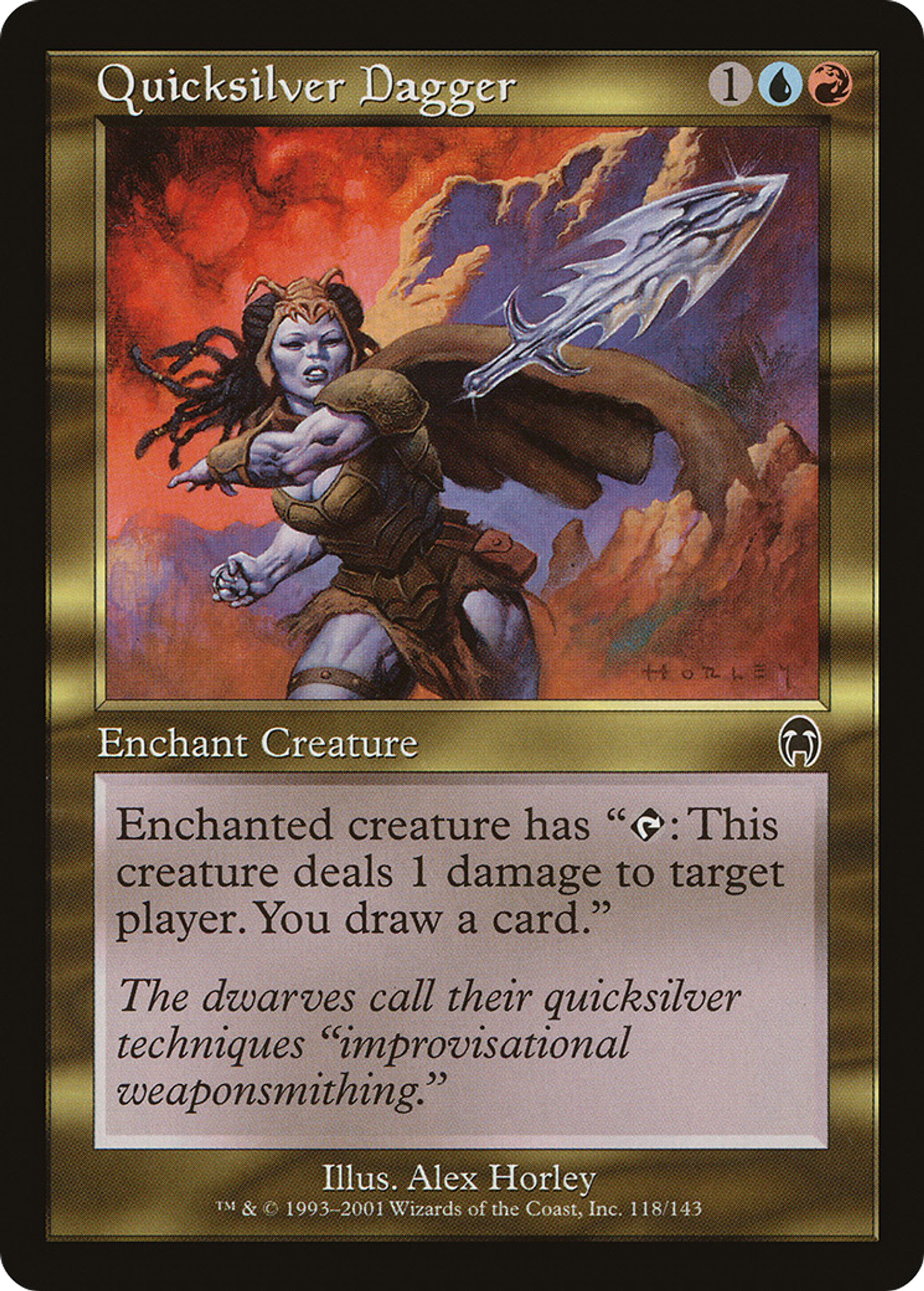 Dague de vif-argent — Apocalypse — Magic: The Gathering