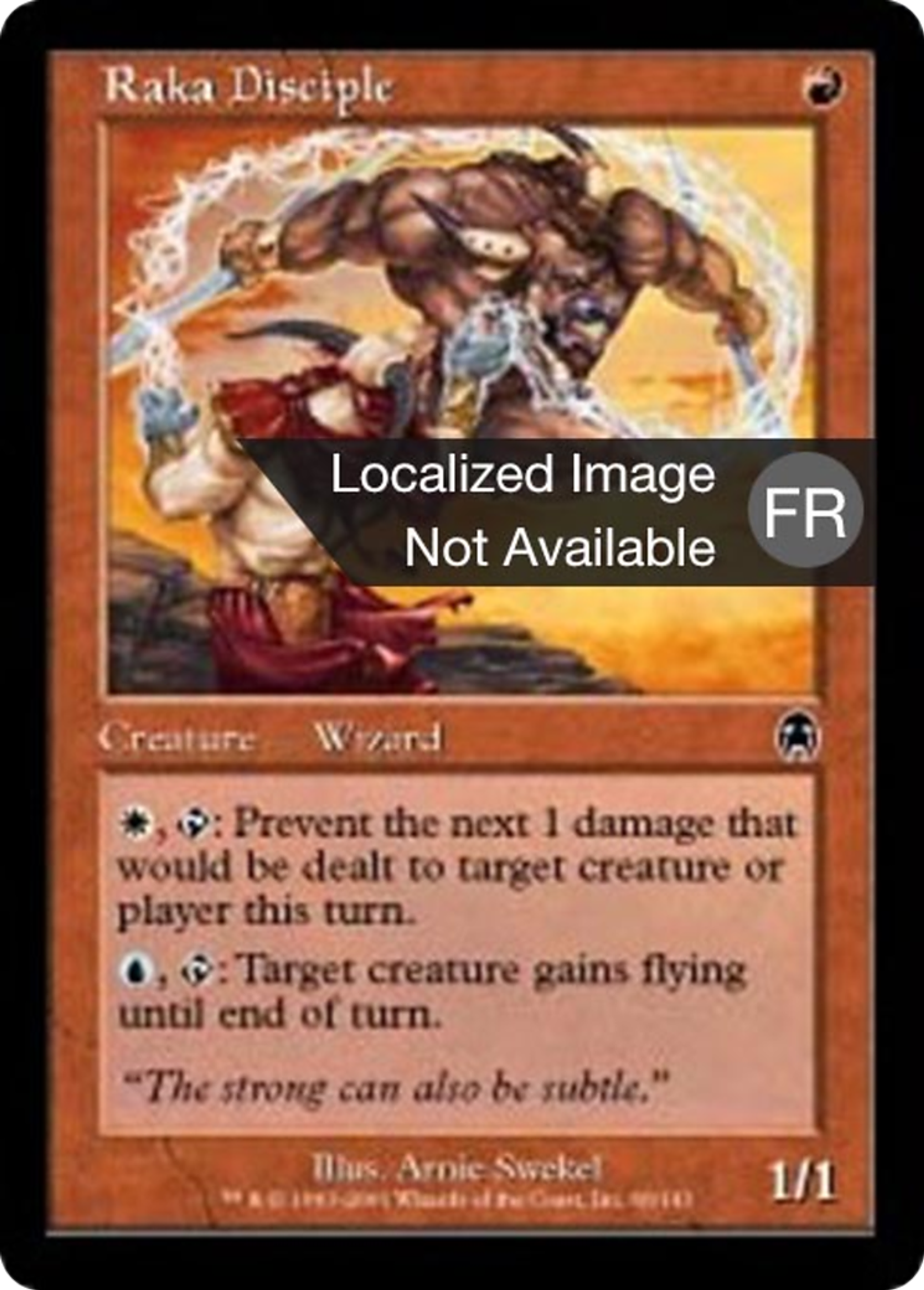 Disciple de la Raka — Apocalypse — Magic: The Gathering