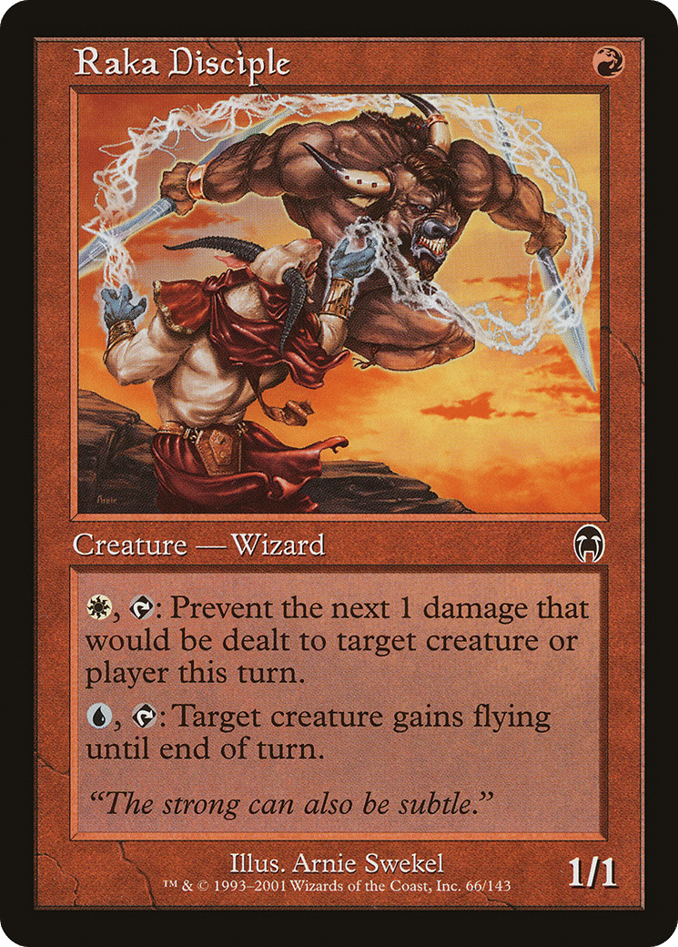 Raka Disciple — Apocalypse — Magic: The Gathering