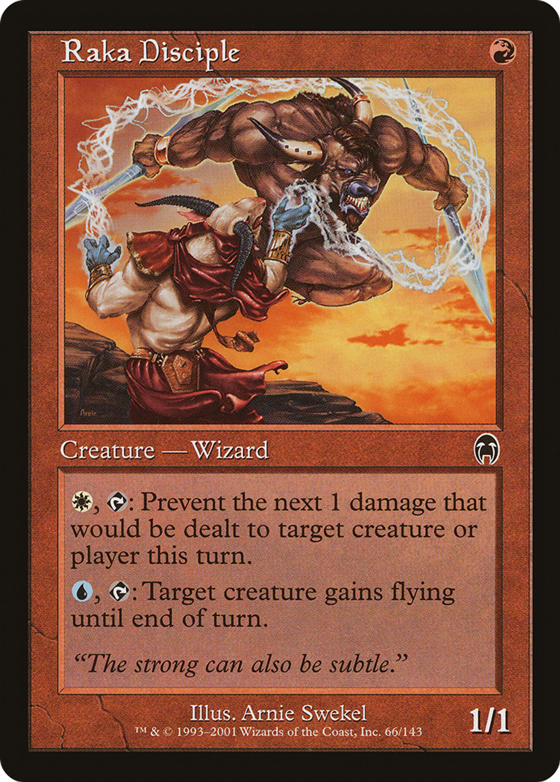 Disciple de la Raka — Apocalypse — Magic: The Gathering
