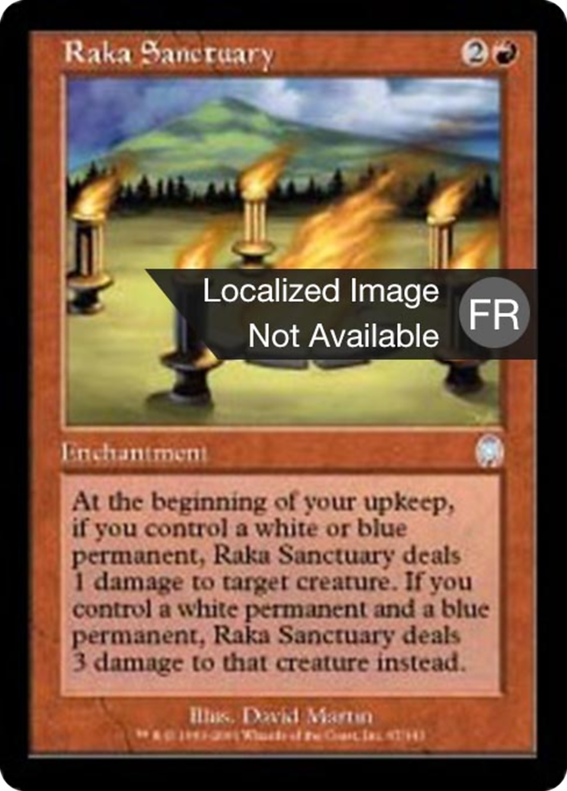 Sanctuaire rakaïste — Apocalypse — Magic: The Gathering