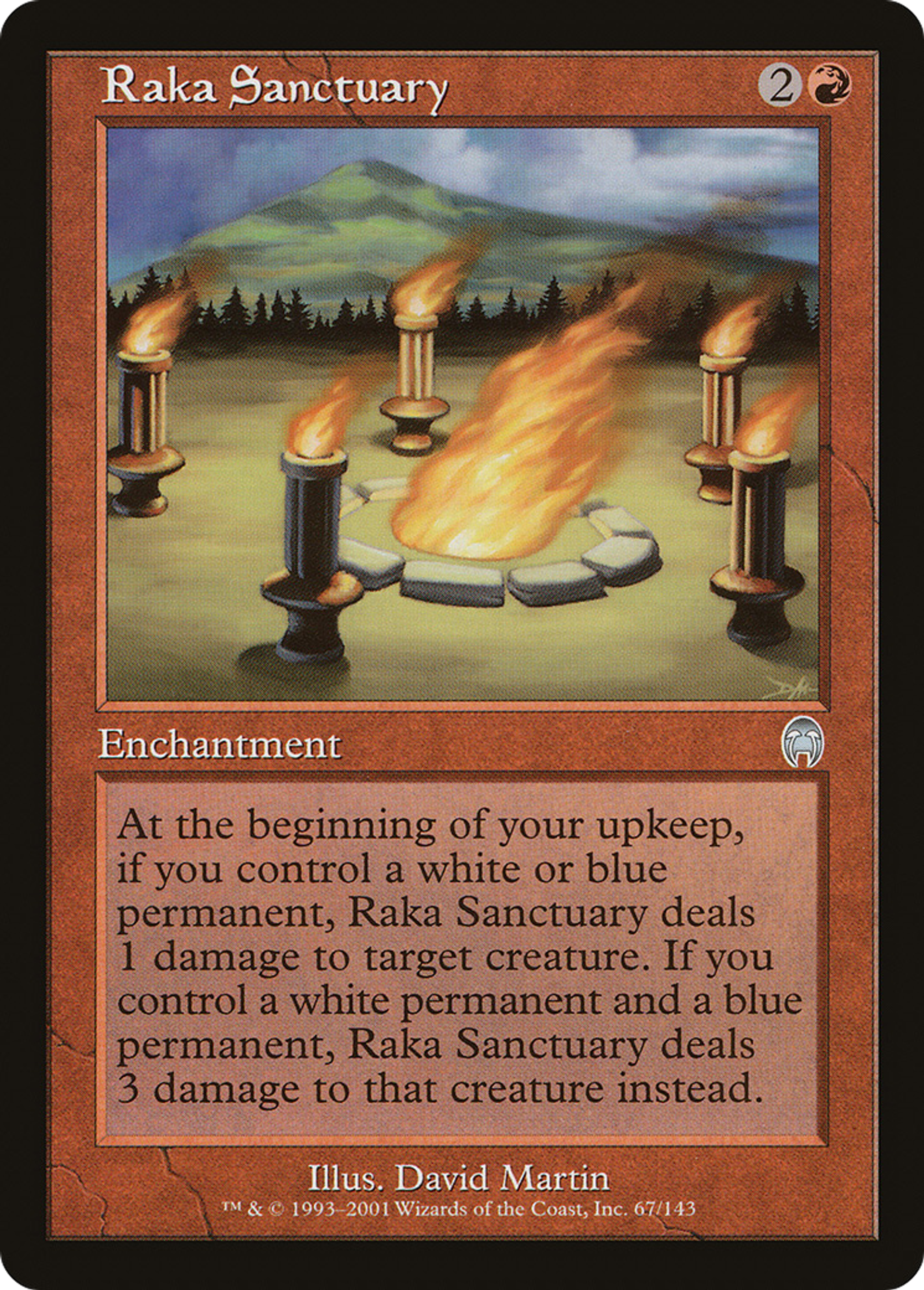 Sanctuaire rakaïste — Apocalypse — Magic: The Gathering
