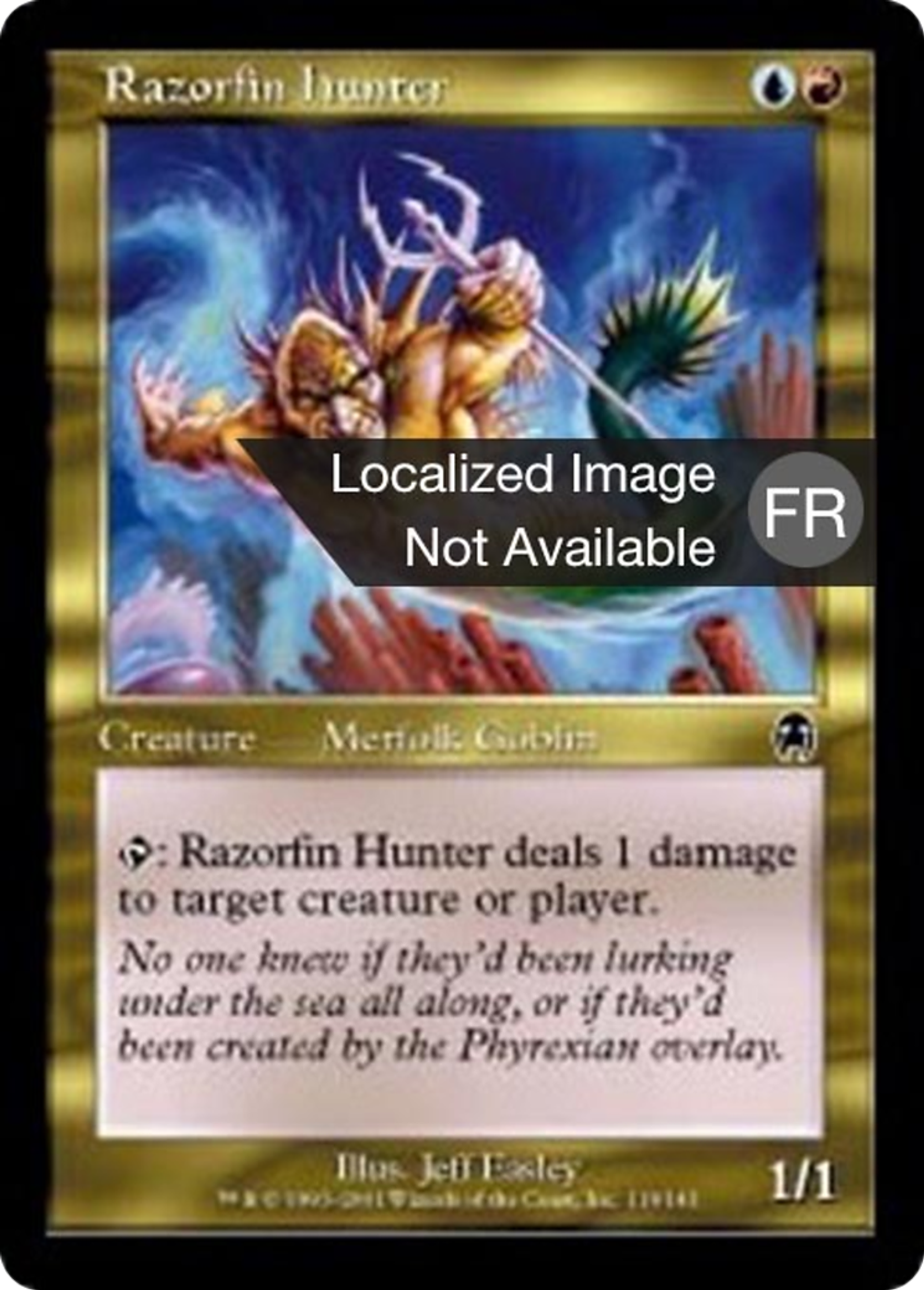 Chasseur aux nageoires-rasoir — Apocalypse — Magic: The Gathering