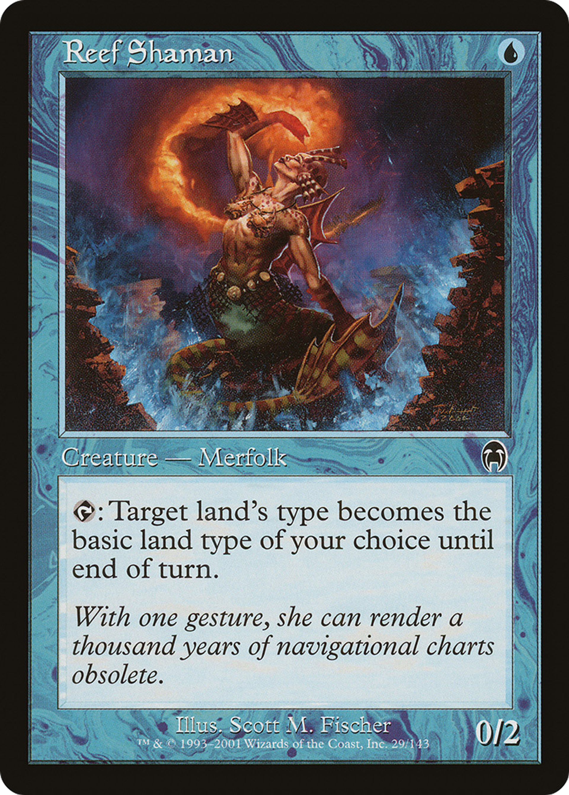 Shamane des brisants — Apocalypse — Magic: The Gathering