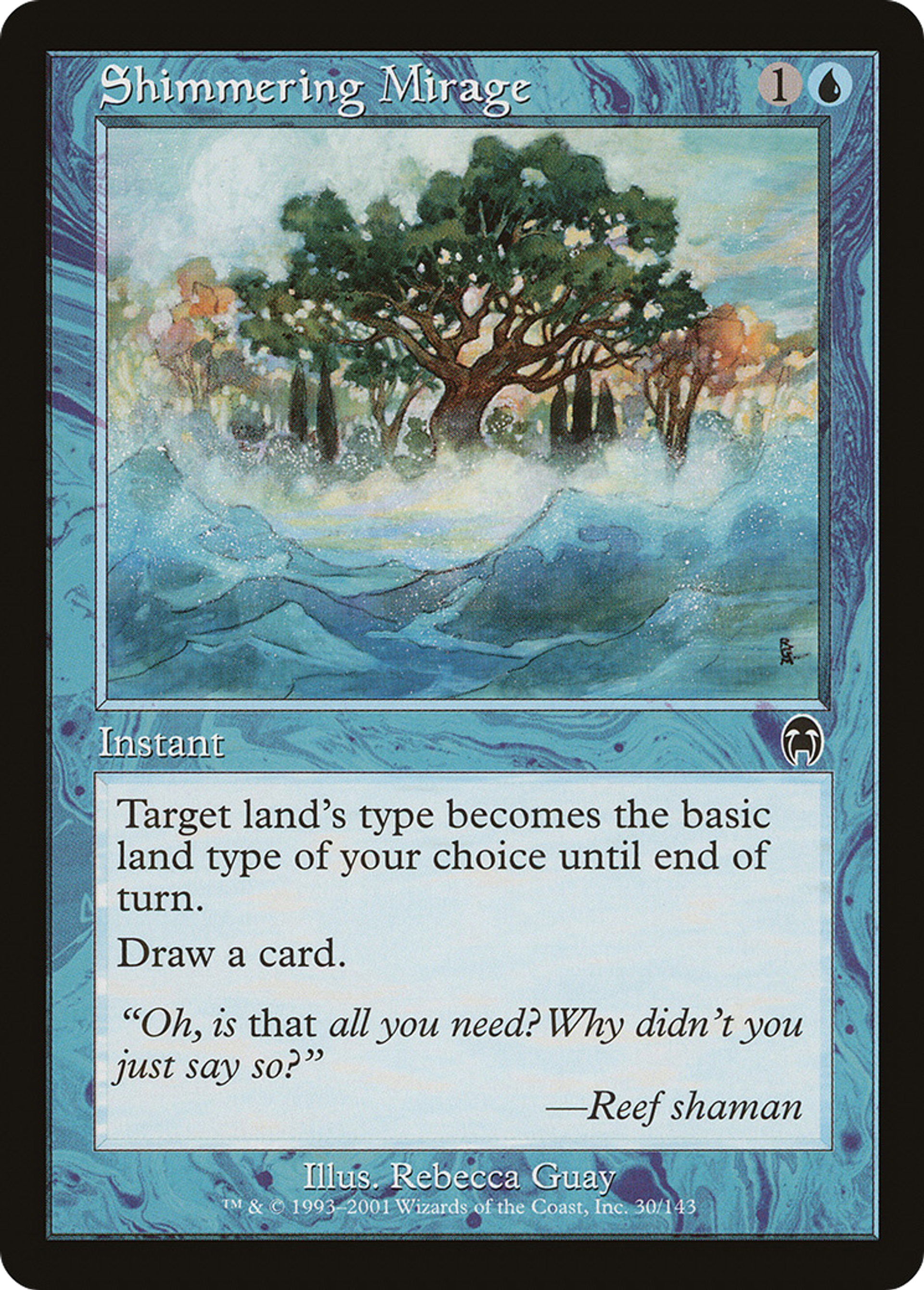 Mirage chatoyant — Apocalypse — Magic: The Gathering