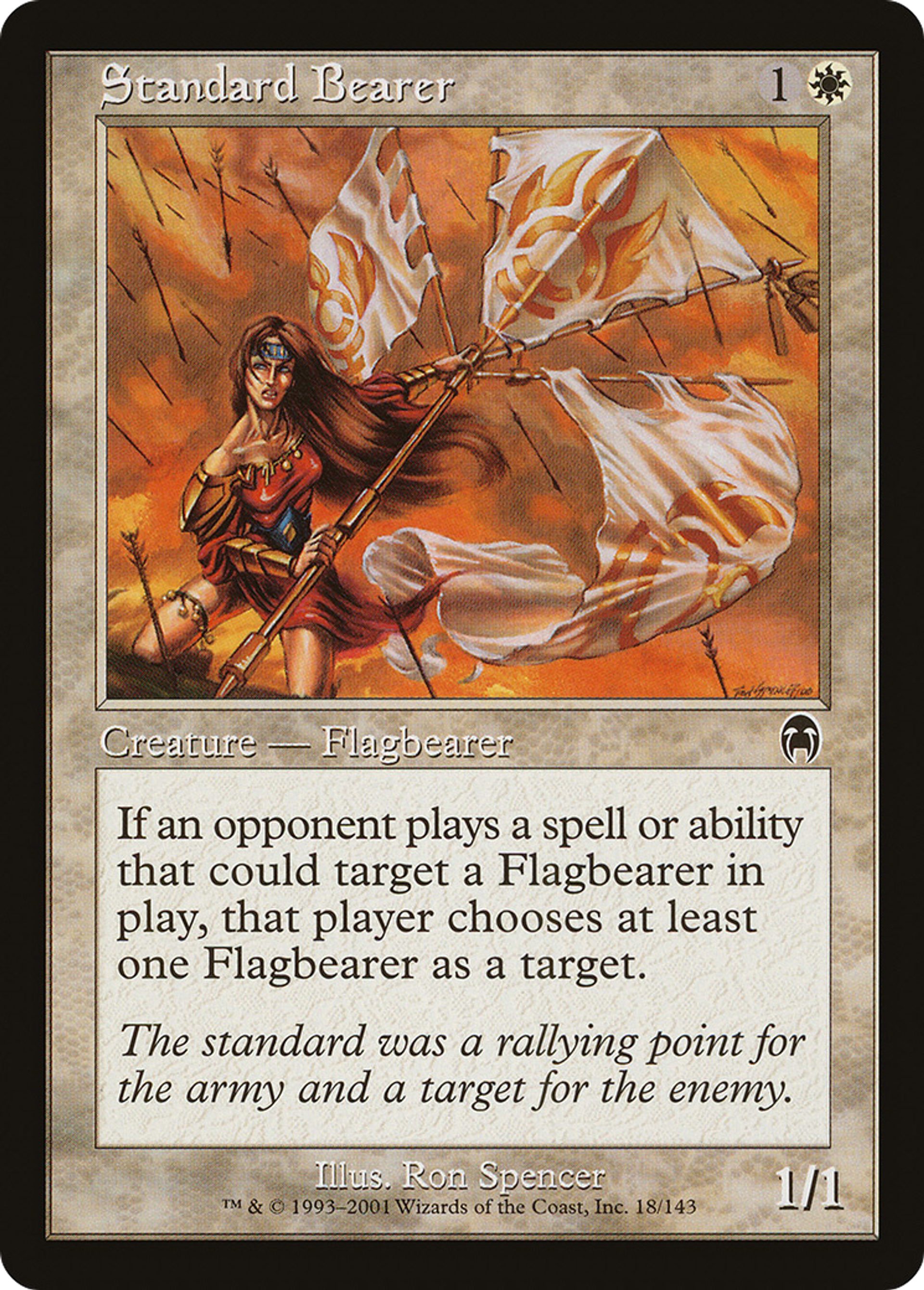 Porte-drapeau — Apocalypse — Magic: The Gathering