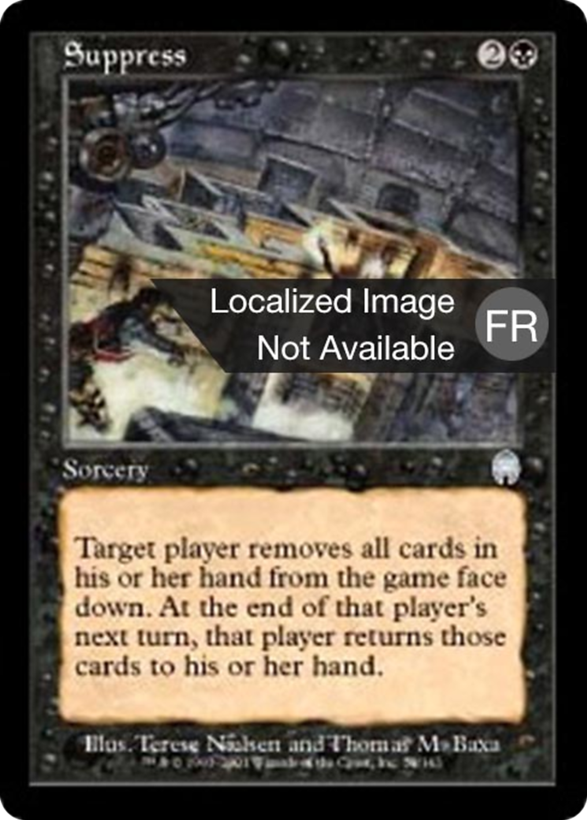 Suppression — Apocalypse — Magic: The Gathering