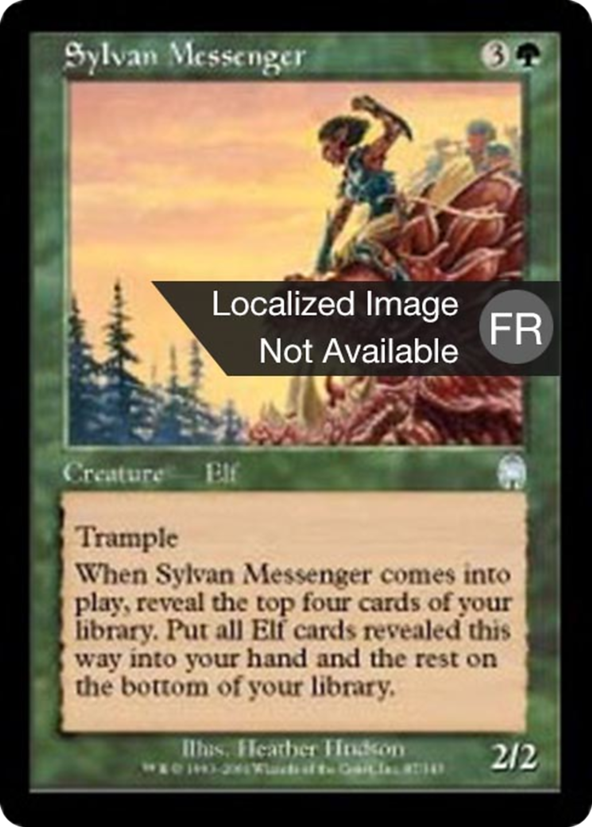 Messager sylvestre — Apocalypse — Magic: The Gathering