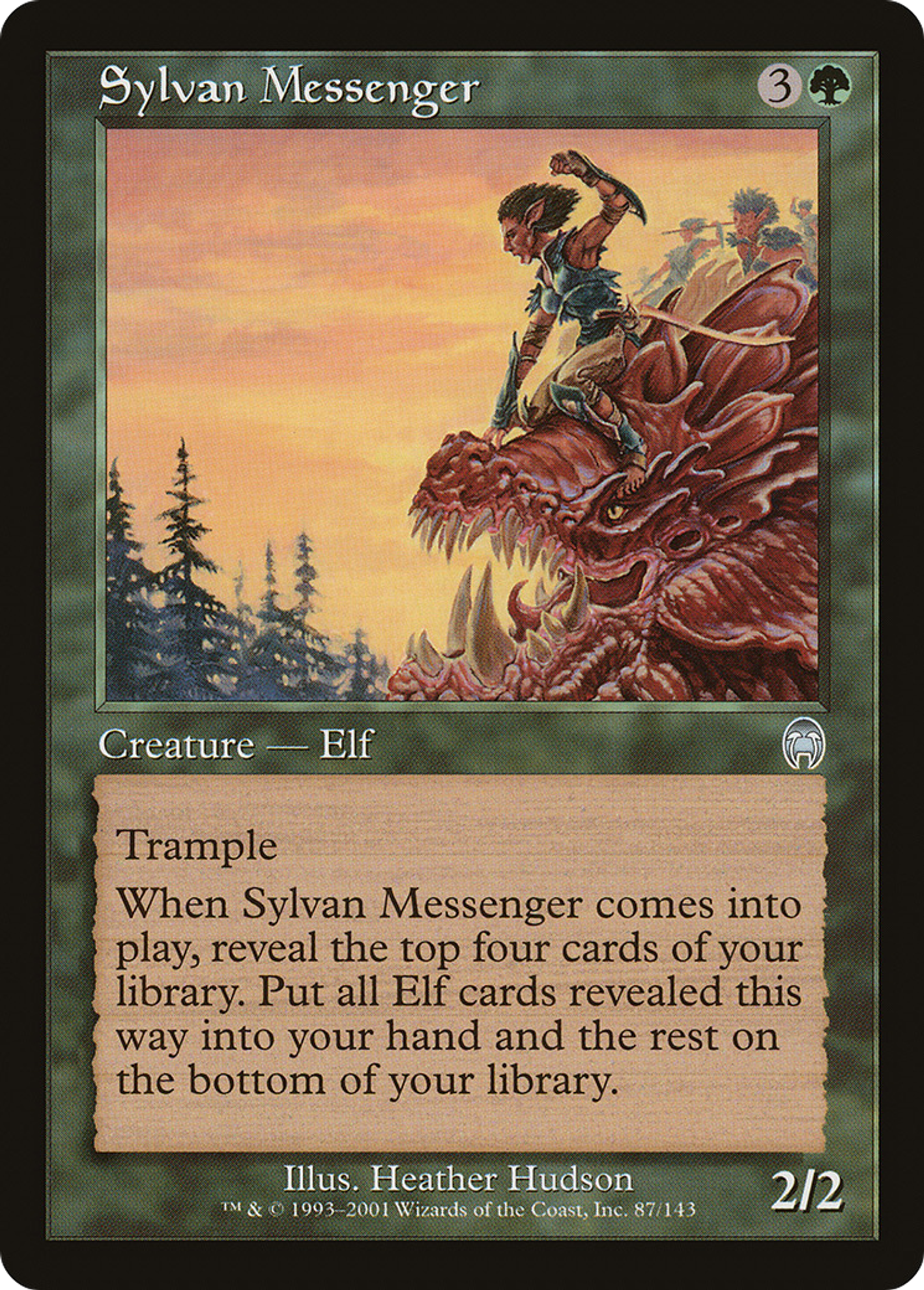 Messager sylvestre — Apocalypse — Magic: The Gathering